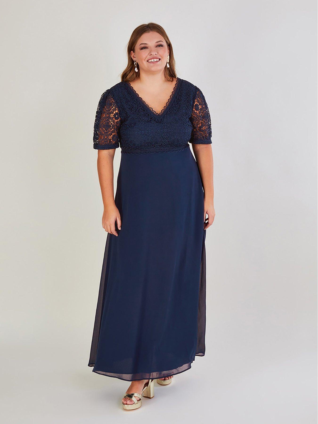 Monsoon Lilibet Lace Maxi Bridesmaid Dress very