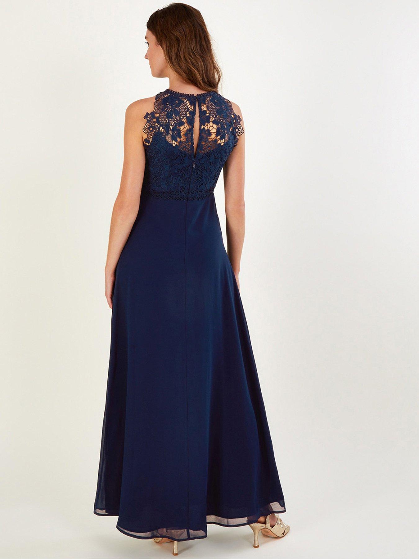 Navy lace clearance bridesmaid dresses uk