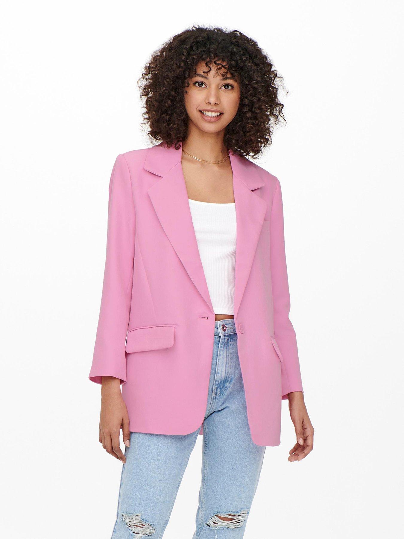 Very pink blazer sale