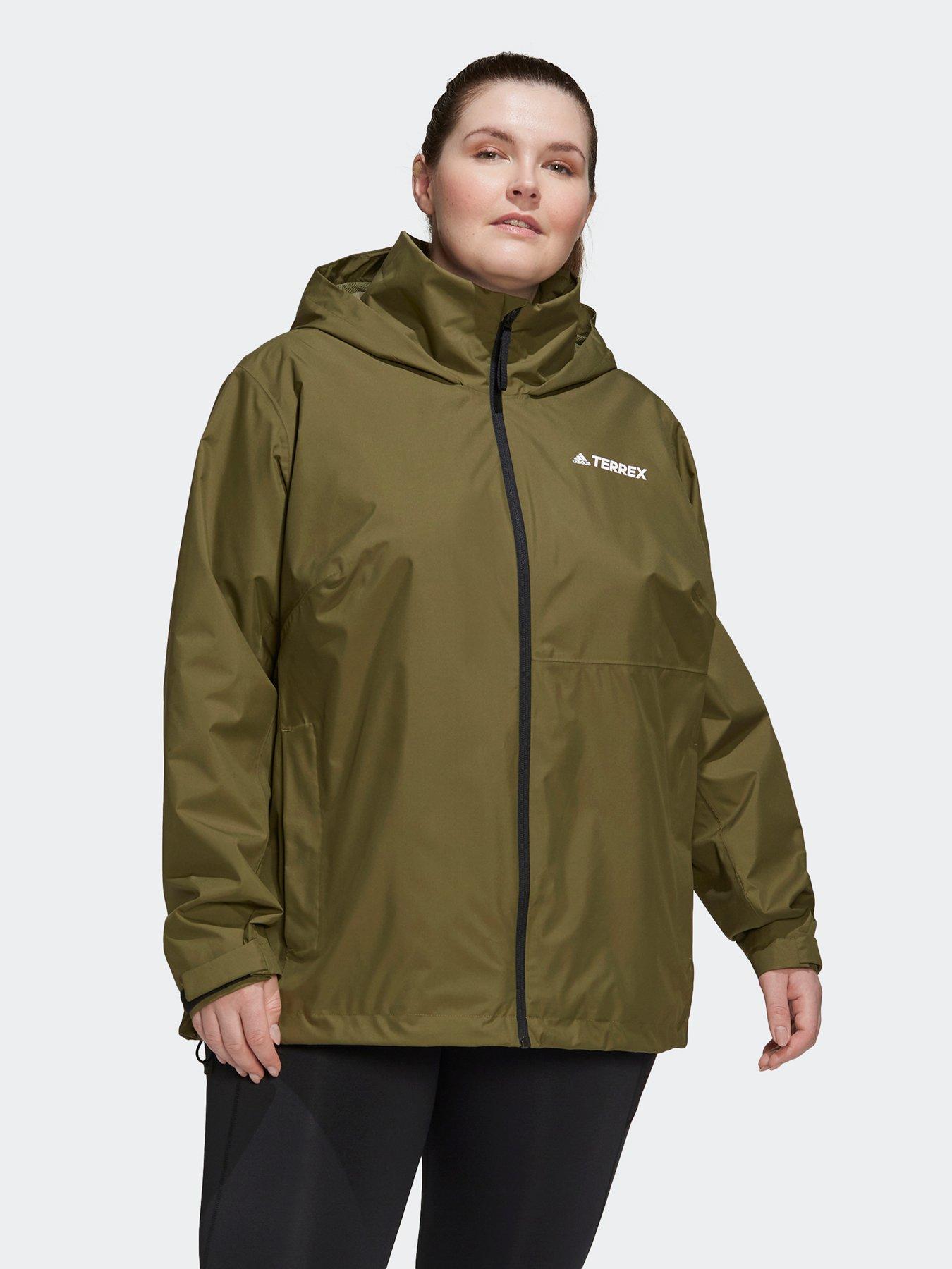 Womens adidas rain discount jacket with hood