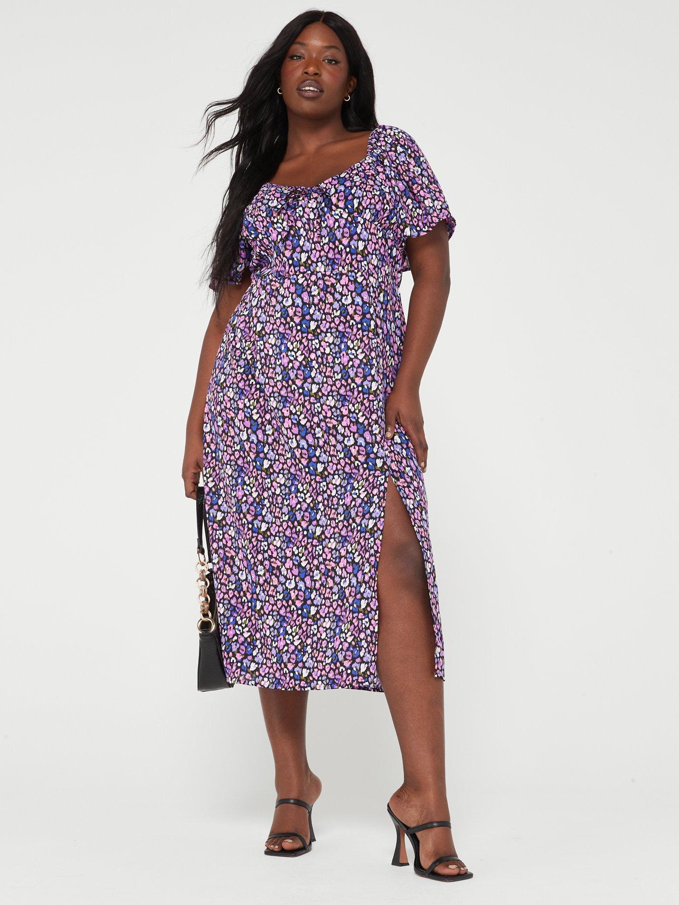 Curve on sale midi dress