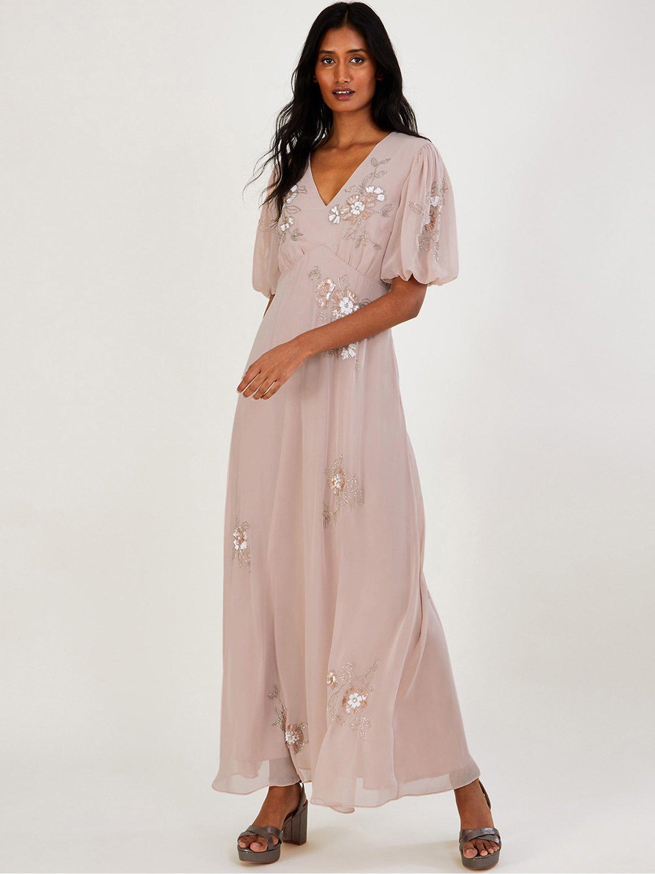 Monsoon pink clearance bridesmaid dress