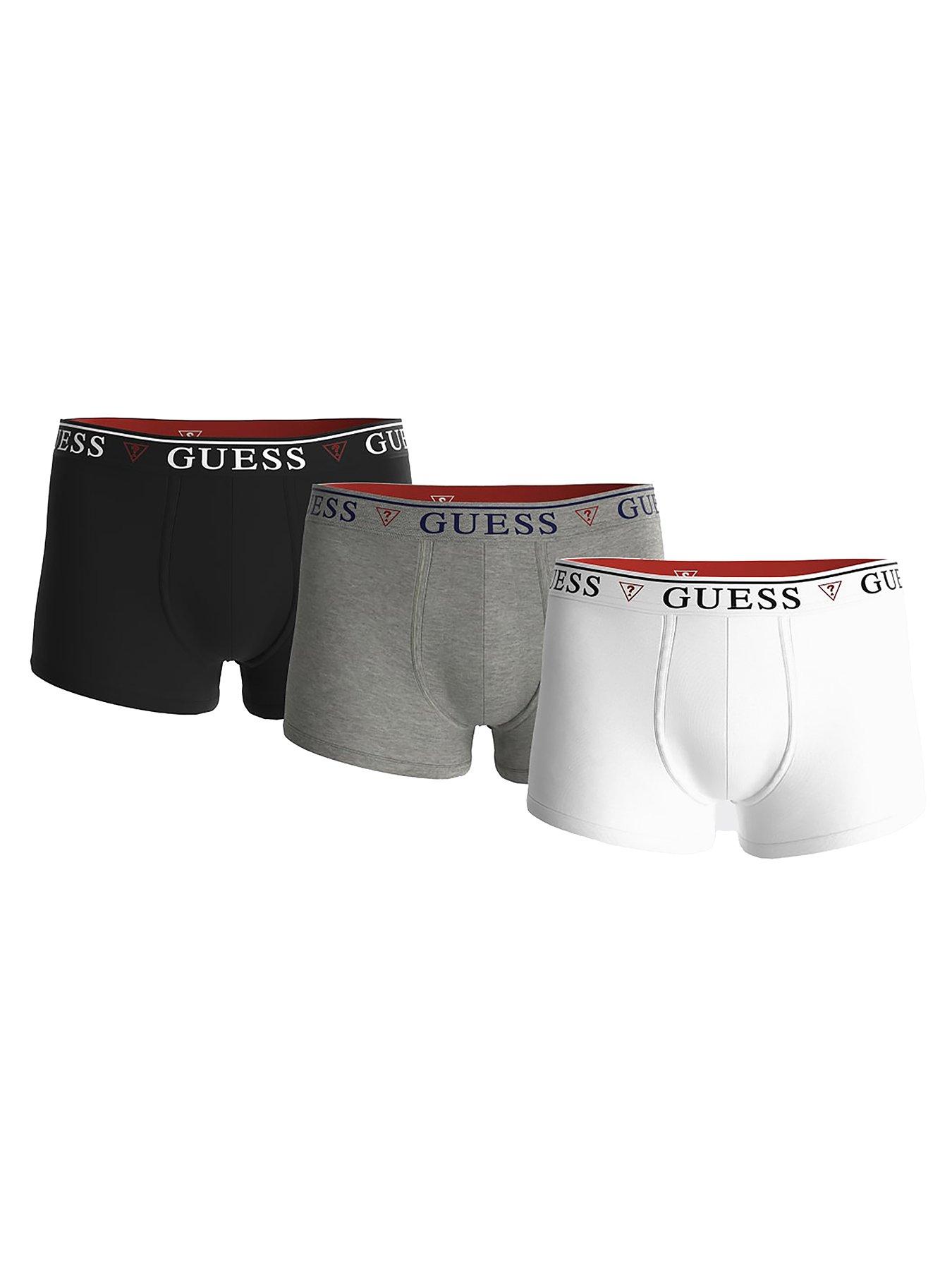 Guess Logo Waistband Boxer Briefs - Multi