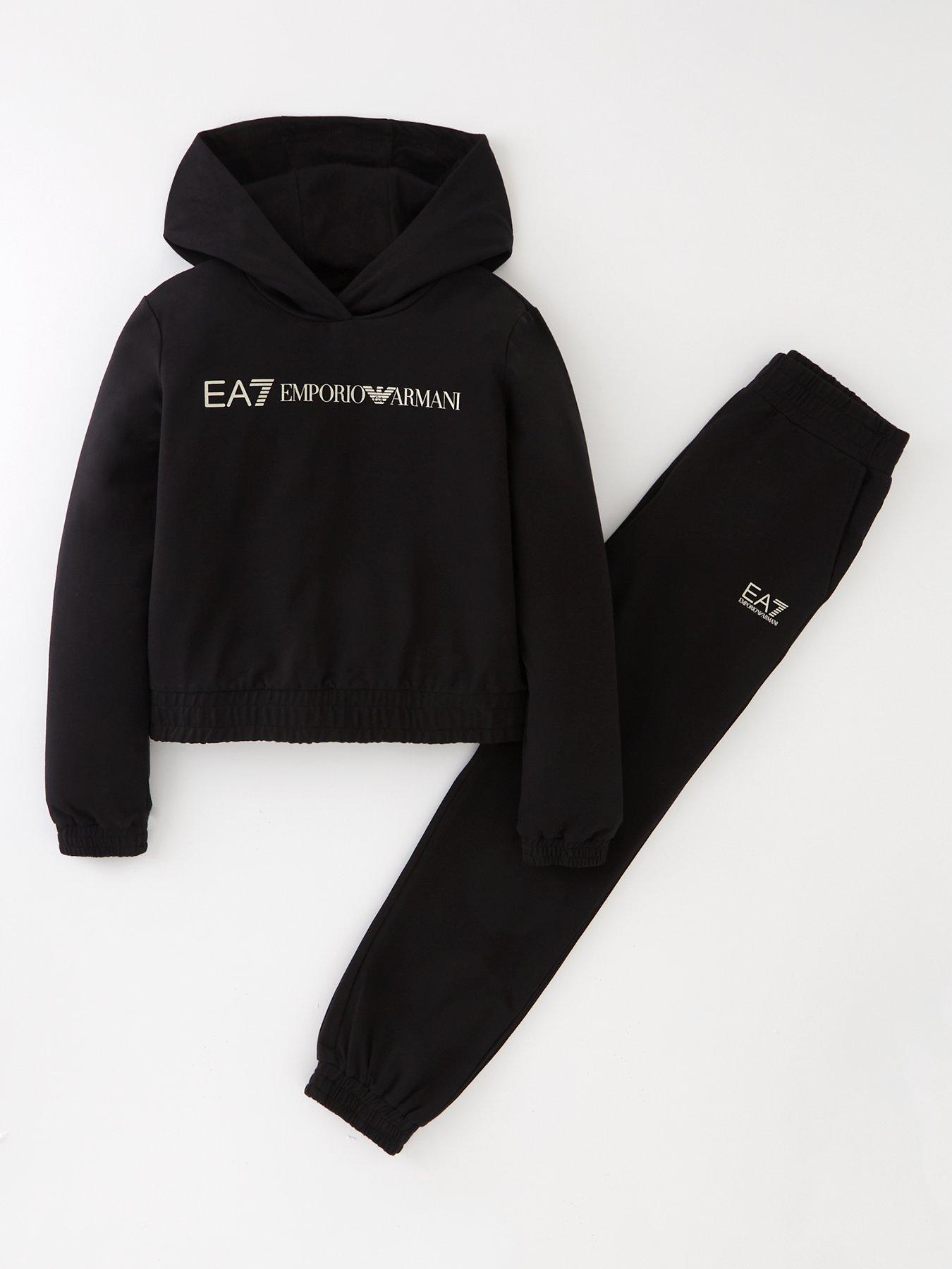 Ea7 tracksuit girls new arrivals