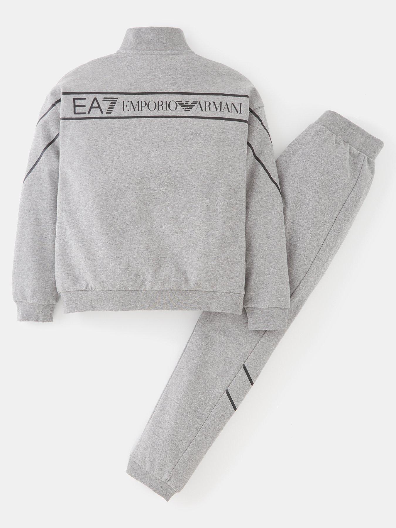 Boys ea7 hot sale tracksuit