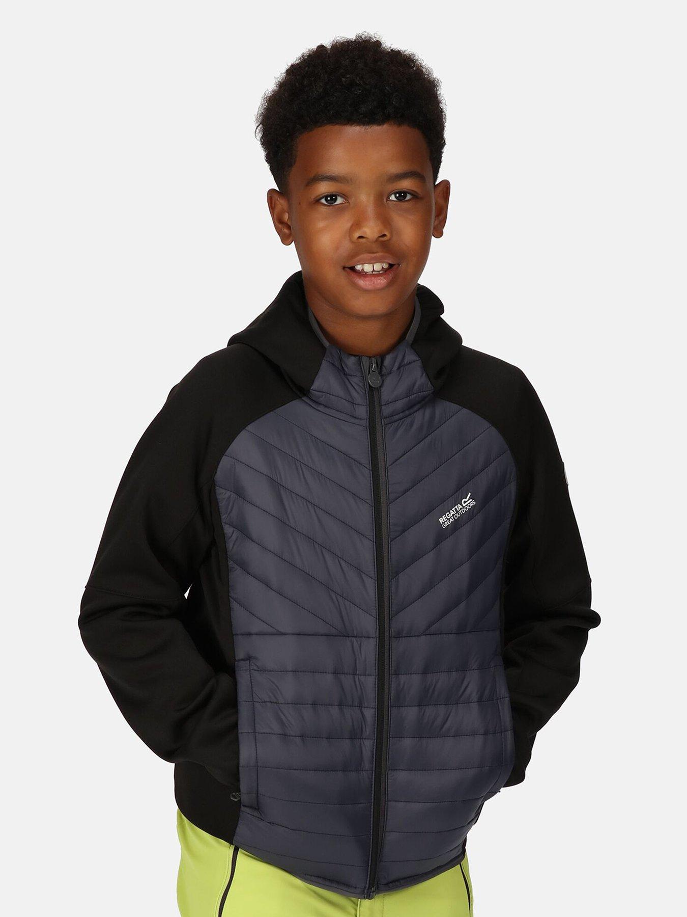 Regatta Kids Kielder Hybrid Jacket Vi - Grey | very.co.uk