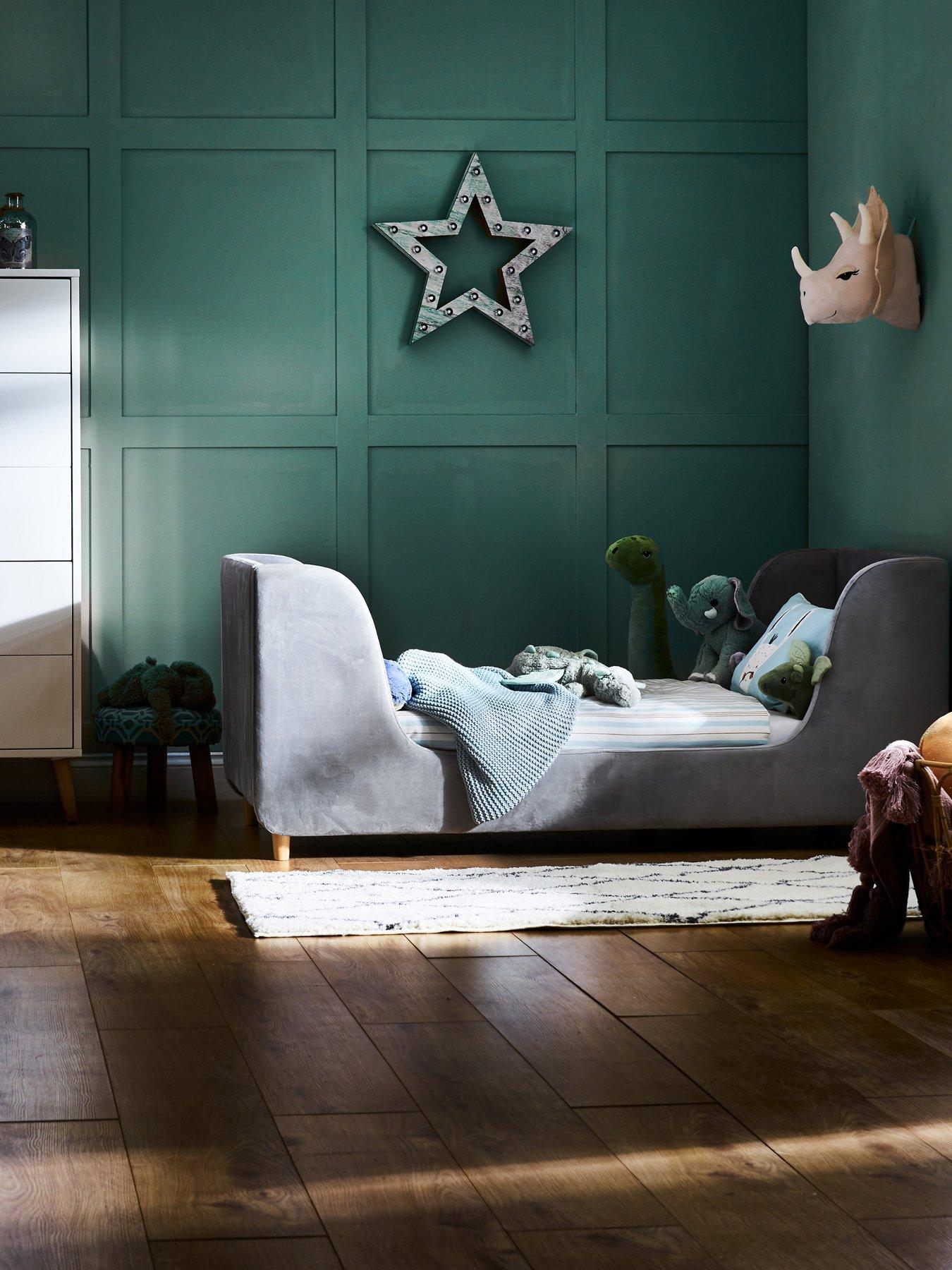 undefined Lumi Toddler Bed - Grey