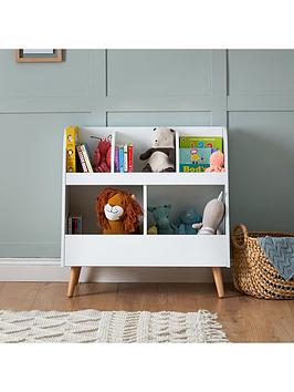 Product photograph of Obaby Maya Toy Storage - White Natural from very.co.uk
