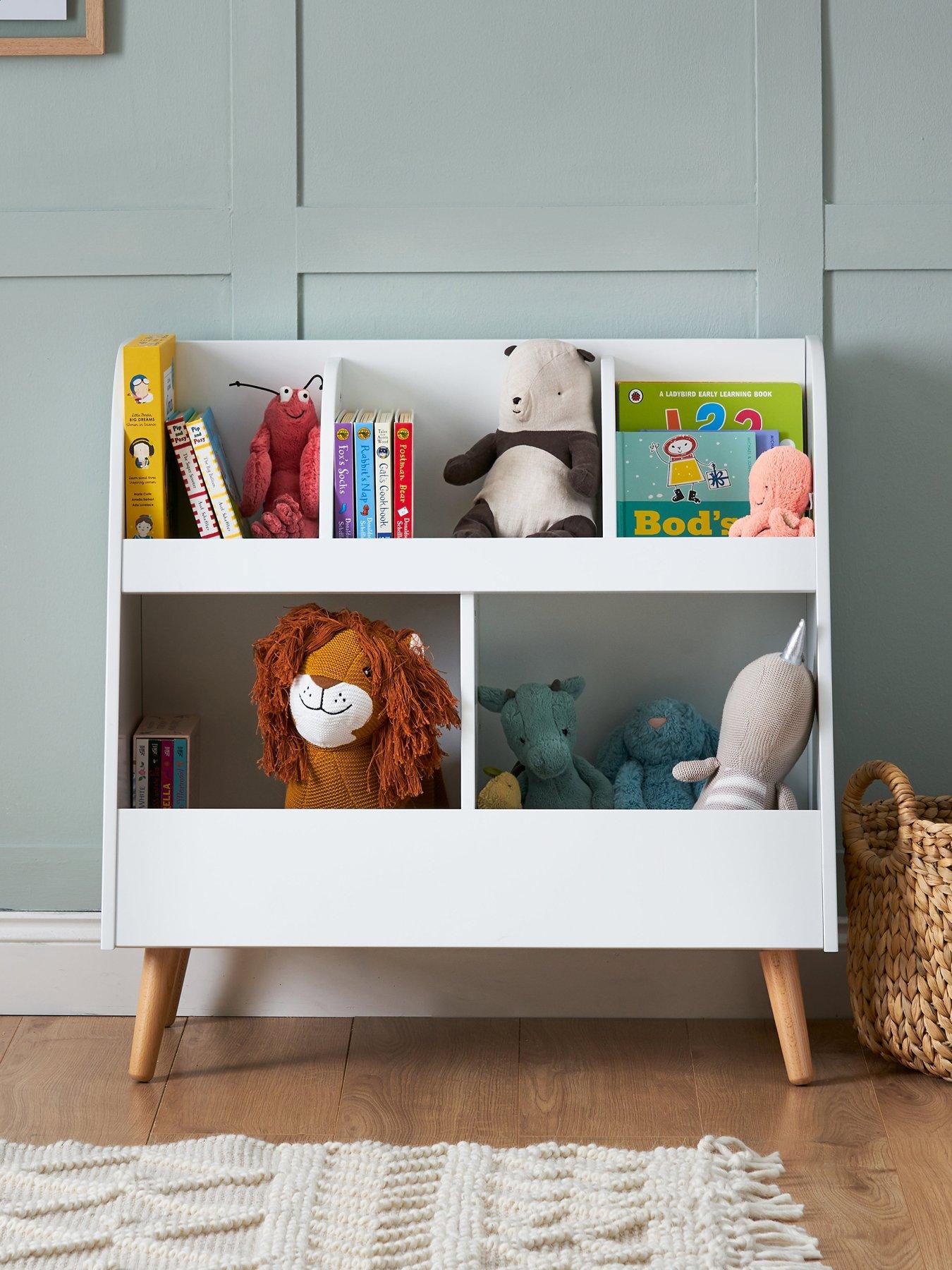 Obaby Maya Toy Storage - White/Natural