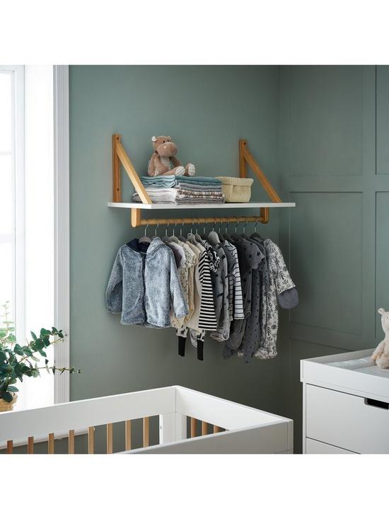 front image of obaby-maya-shelf-white-with-natural