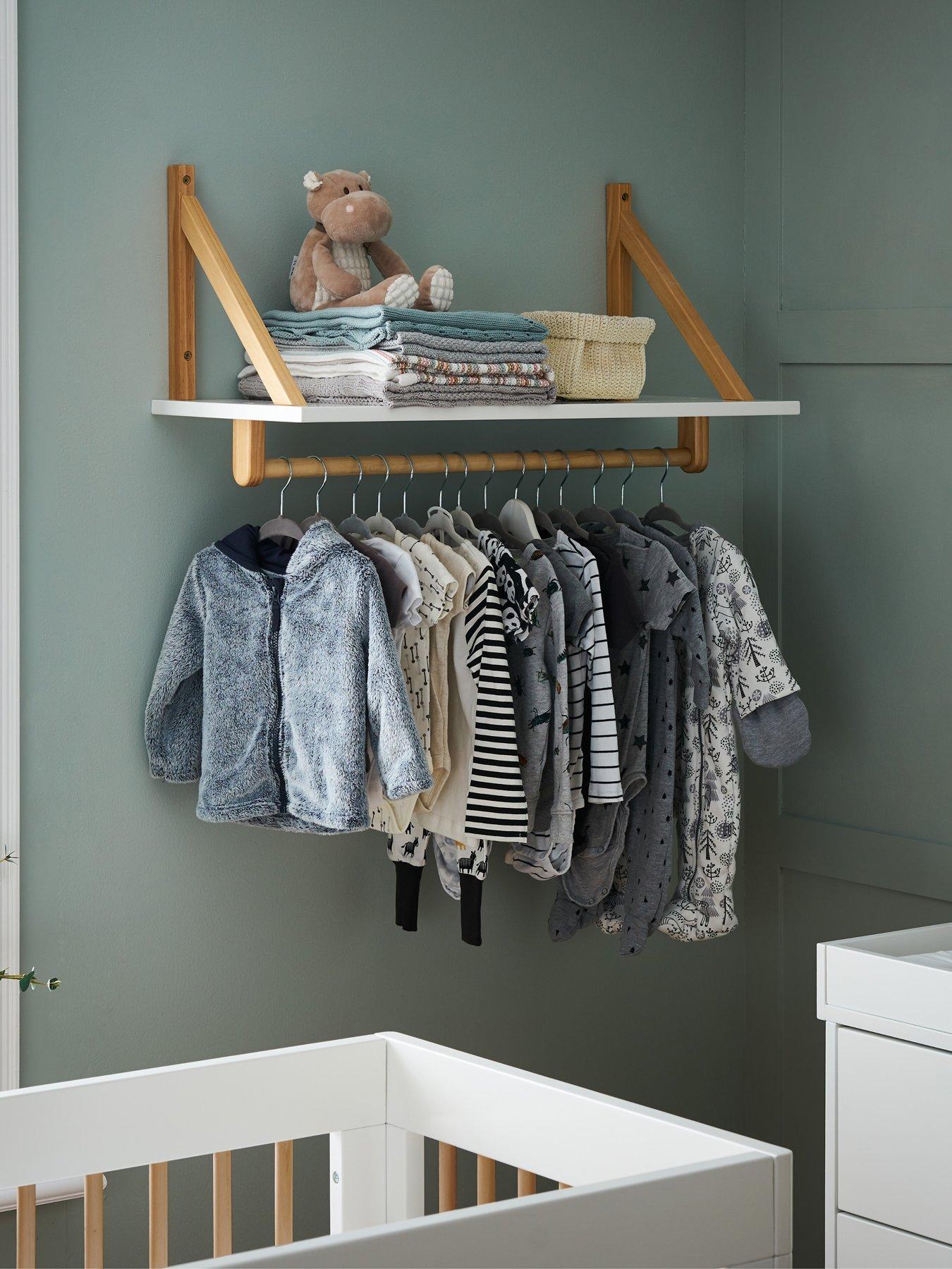 Obaby Maya Shelf - White with Natural