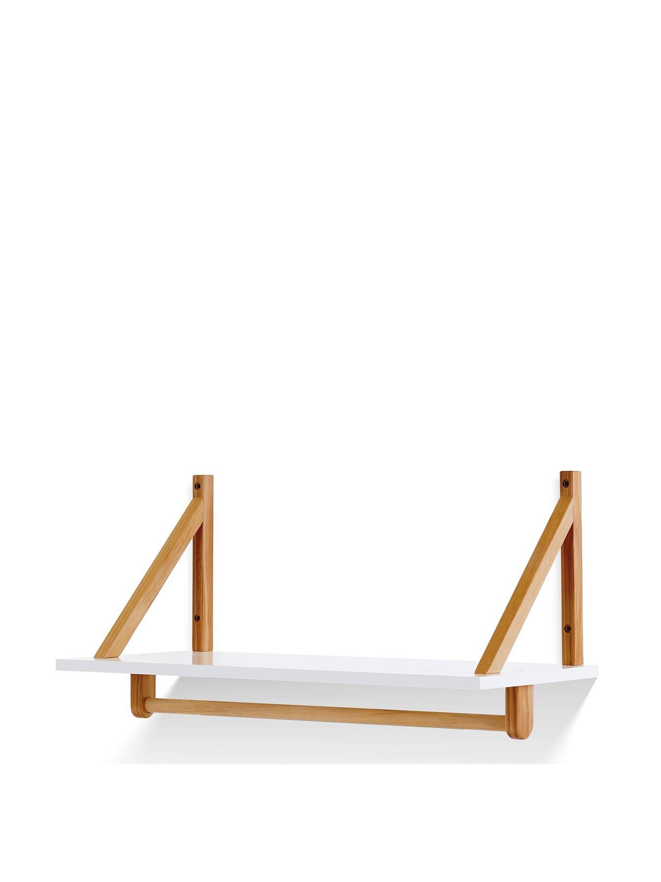 Image 2 of 3 of Obaby Maya Shelf - White with Natural