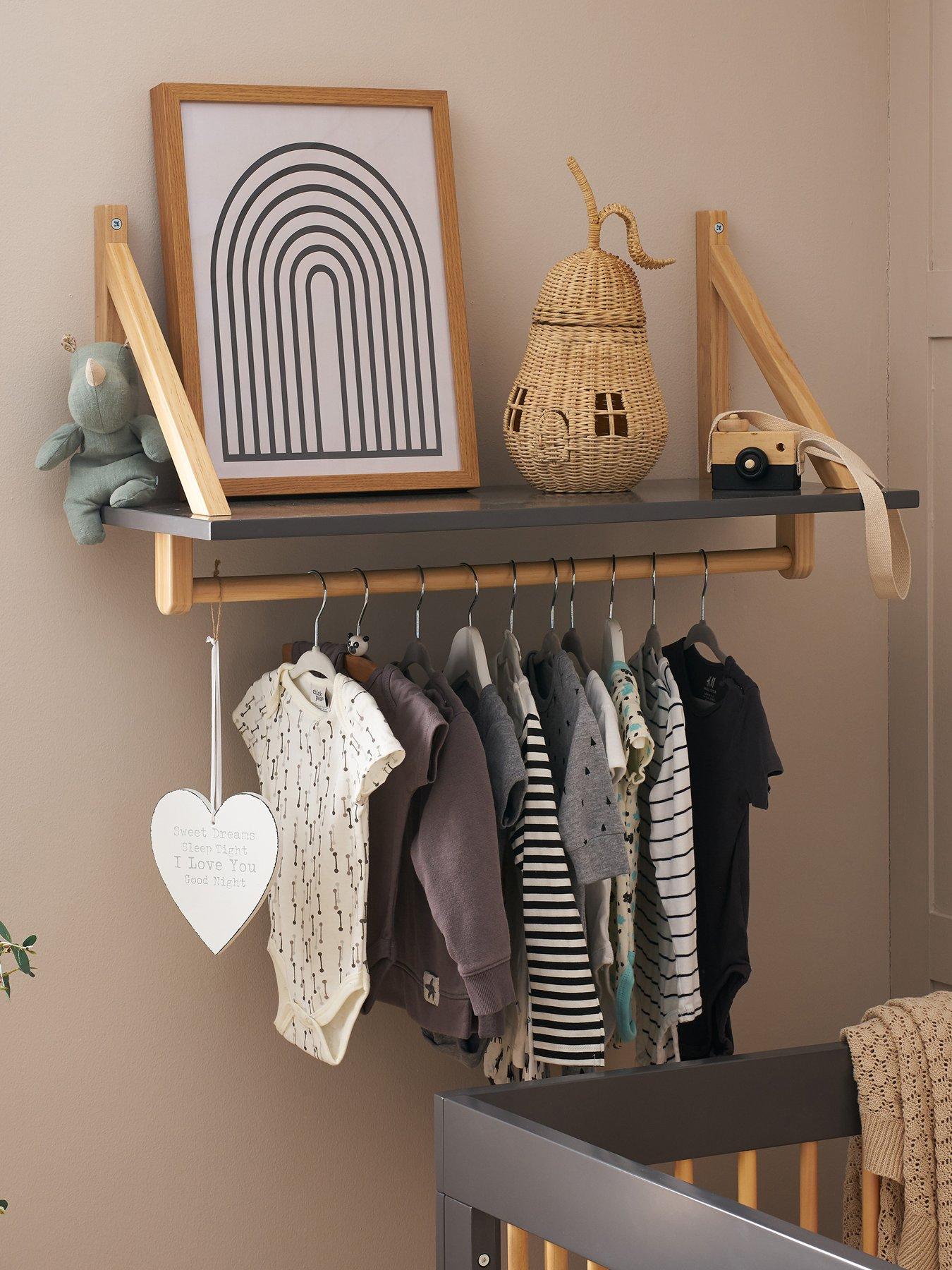 Obaby Maya Shelf - Slate with Natural