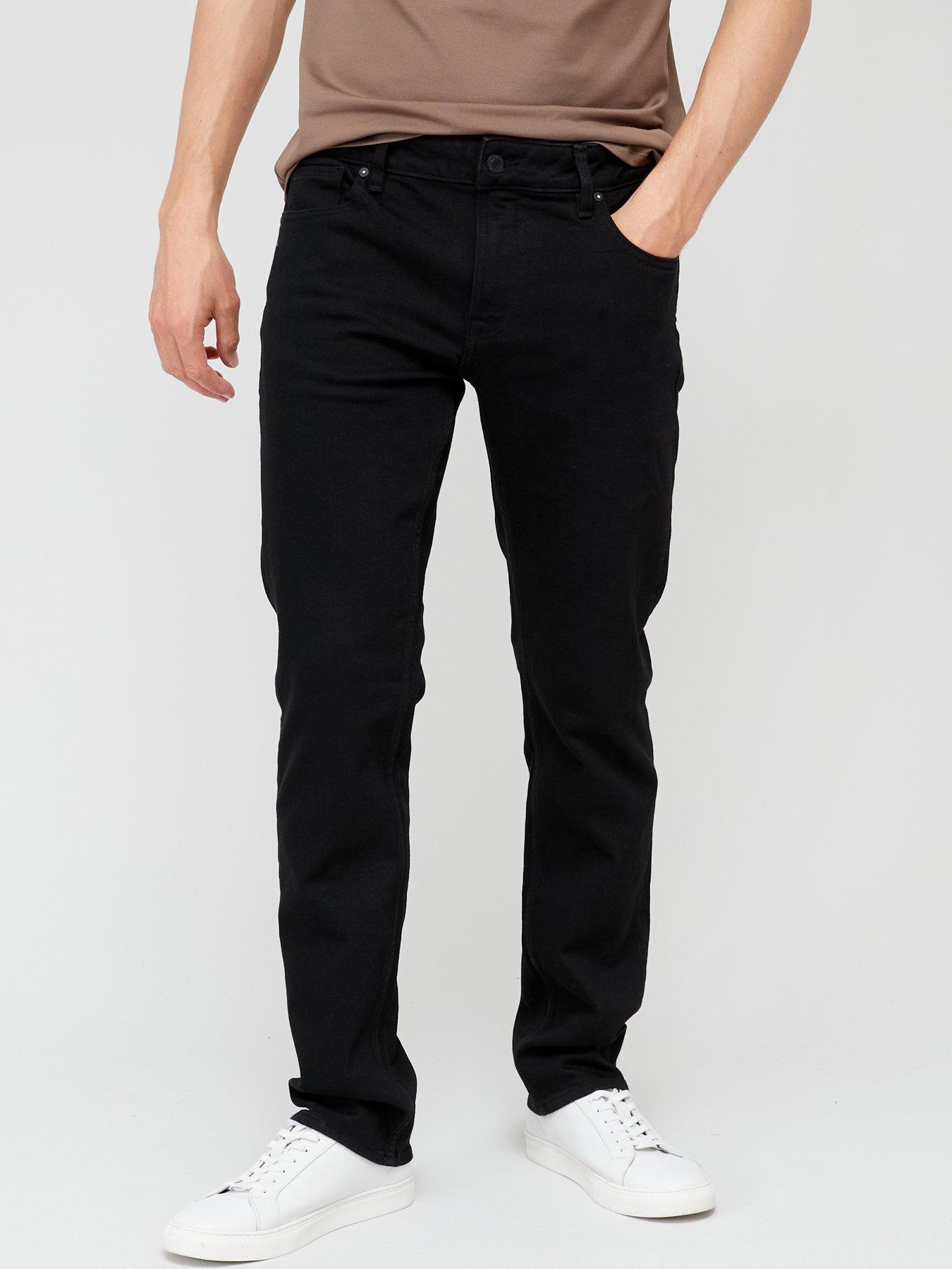 Guess mens jeans slim sales straight