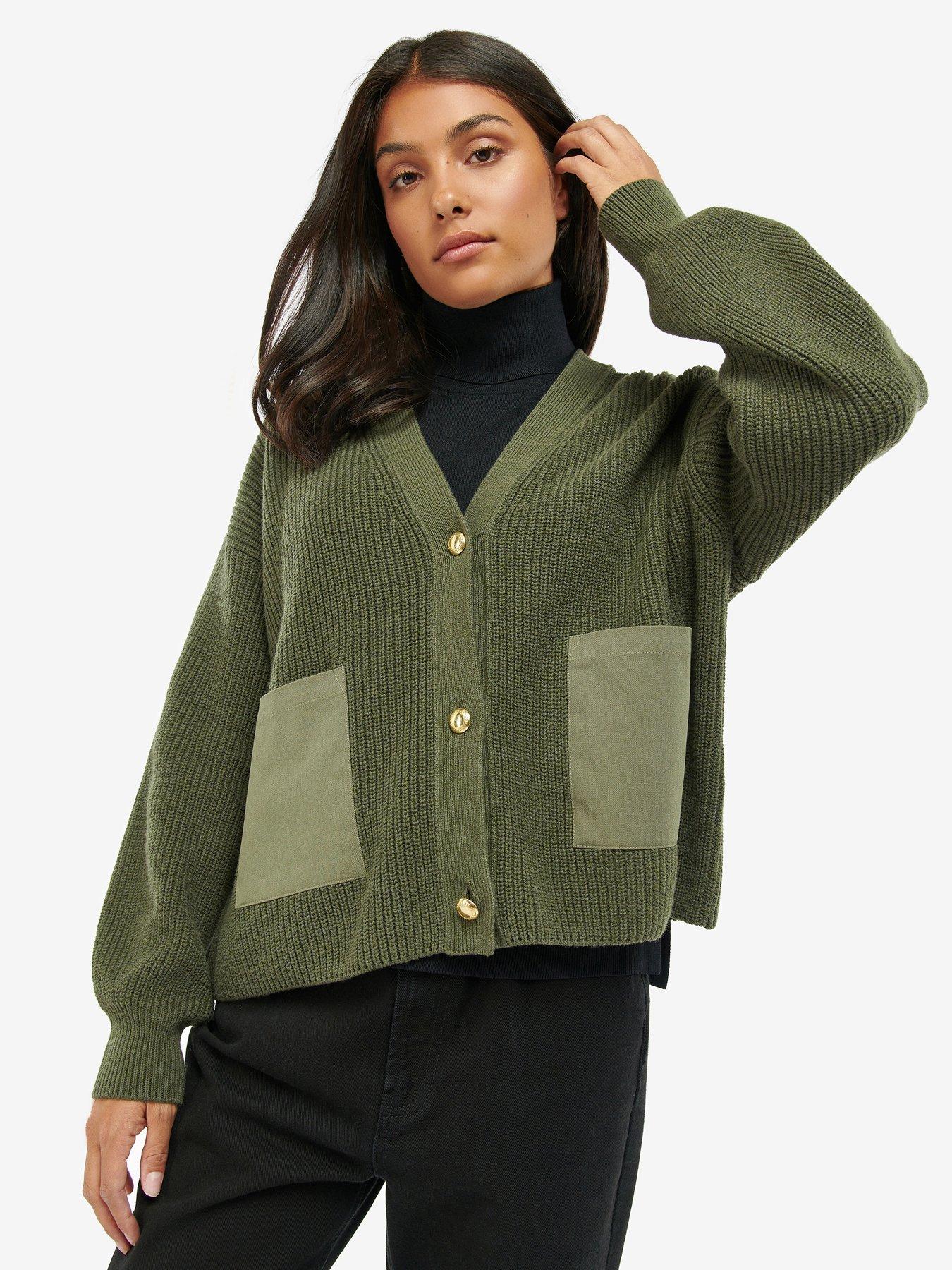 barbour cardigan