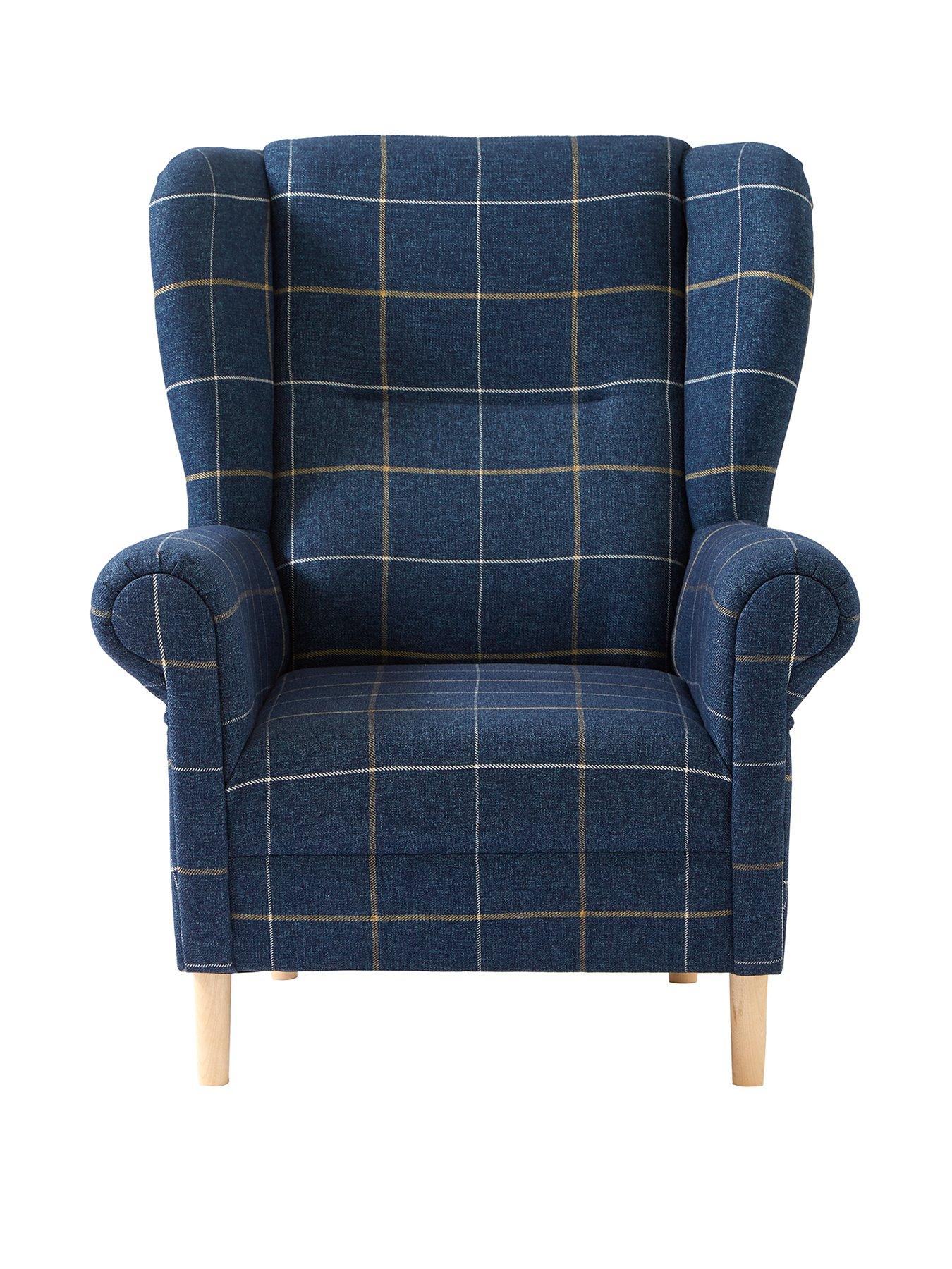 Product photograph of Very Home Weston Fabric Armchair from very.co.uk