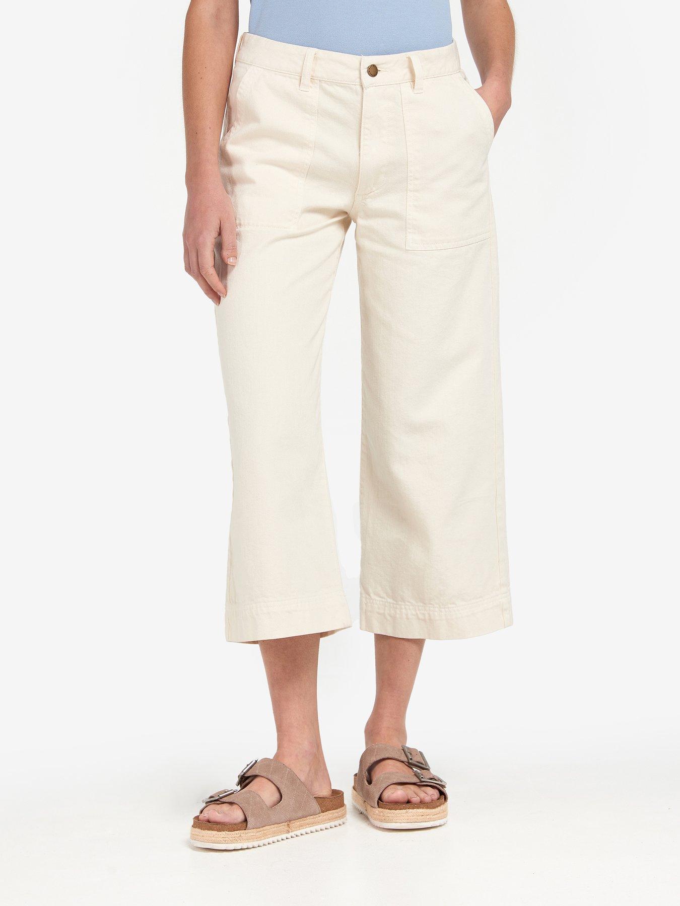 Barbour on sale white jeans