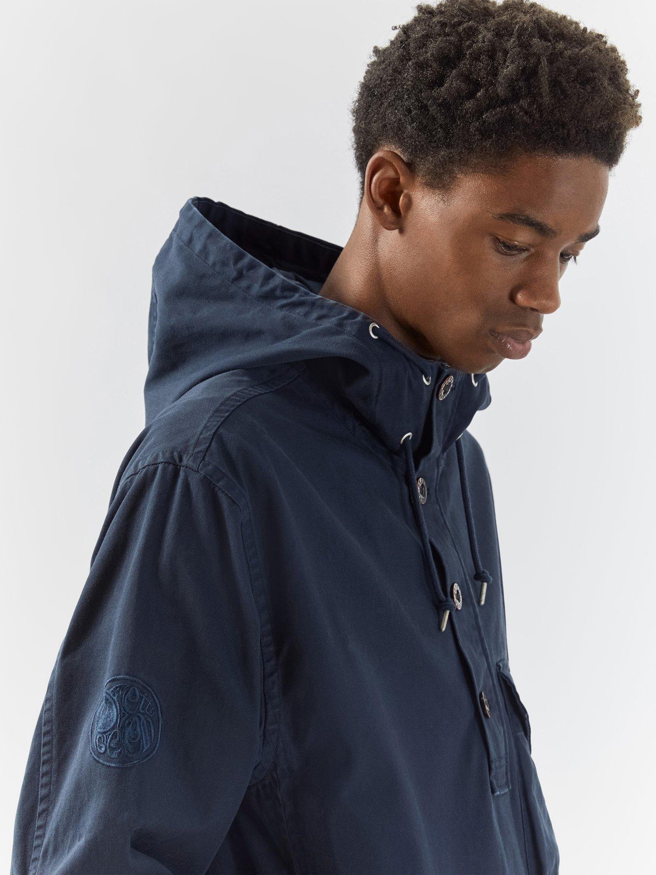 Pretty Green Forrest Smock - Navy | very.co.uk