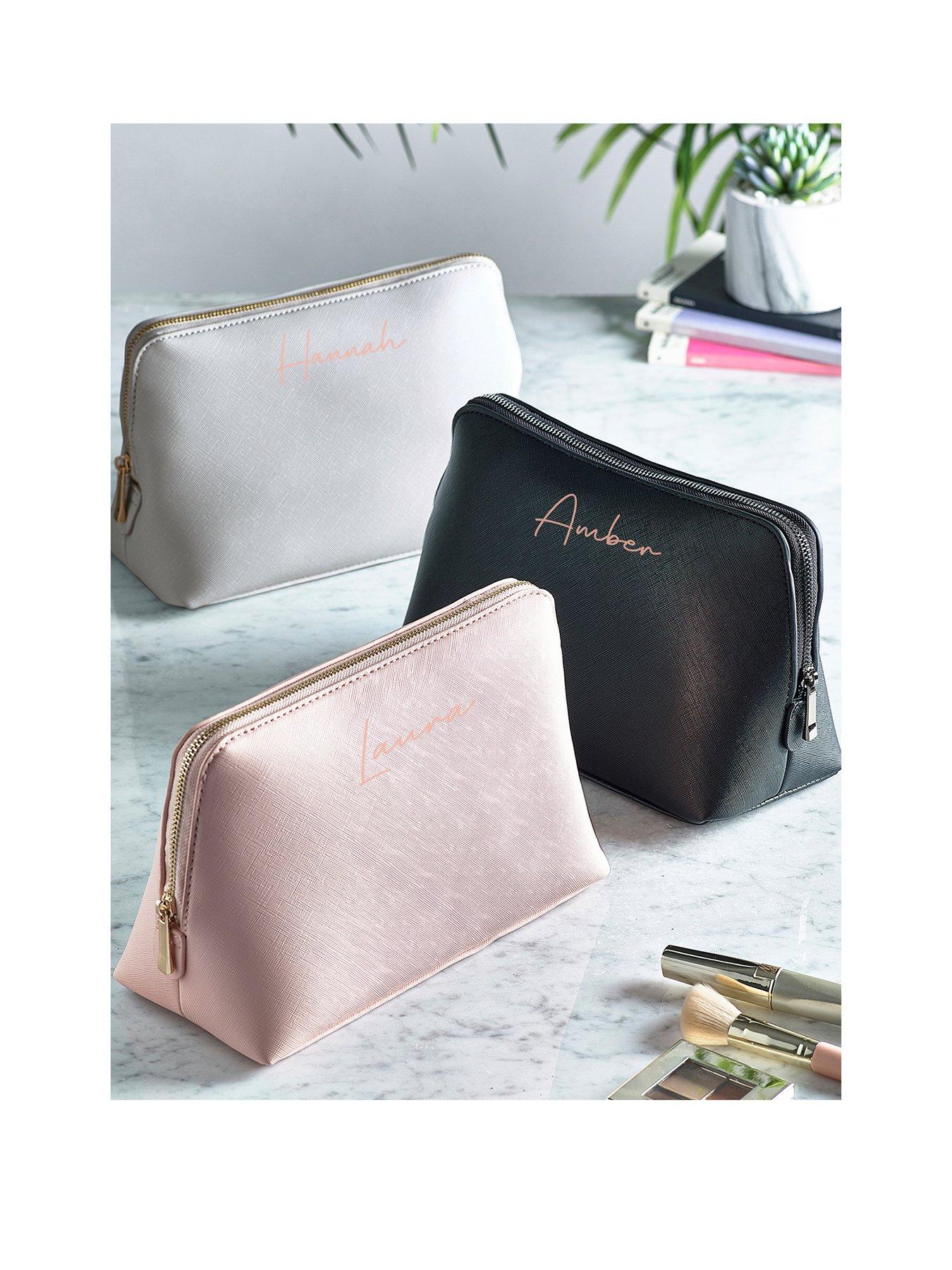 Love Abode Personalised Large Makeup Bag