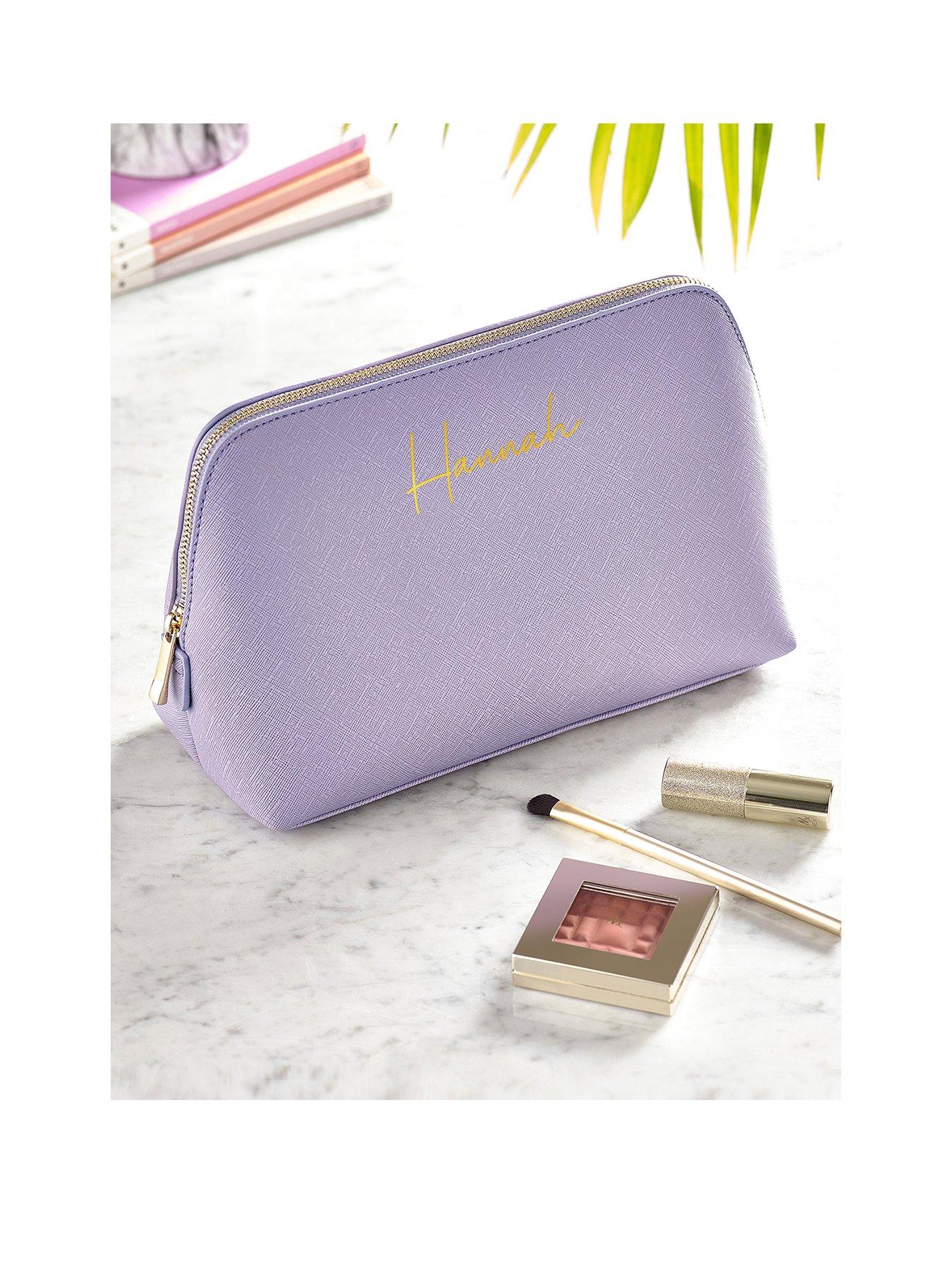 Love Abode Personalised Large Makeup Bag