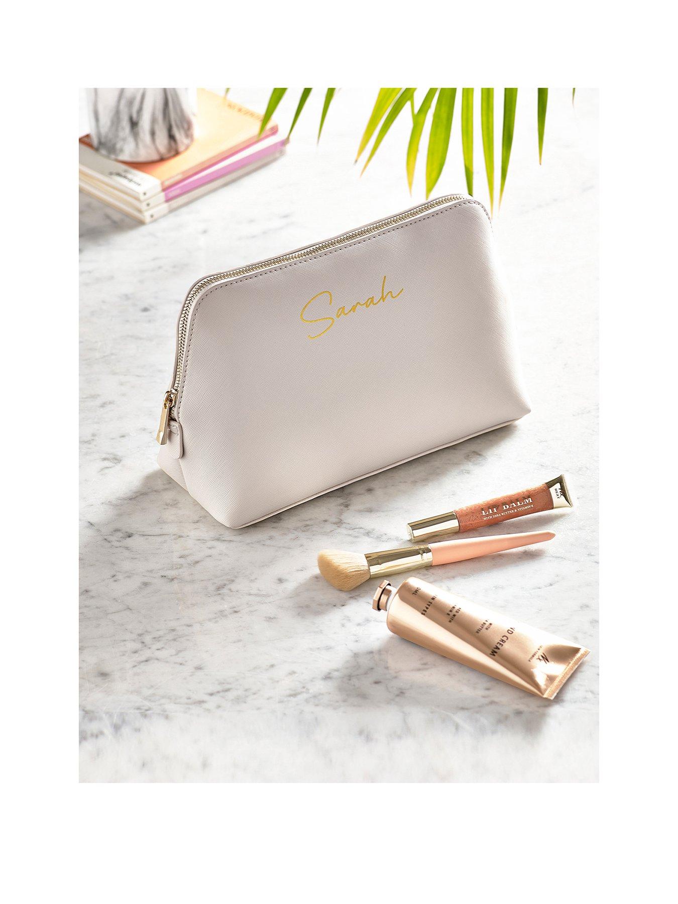 Love Abode Personalised Large Makeup Bag