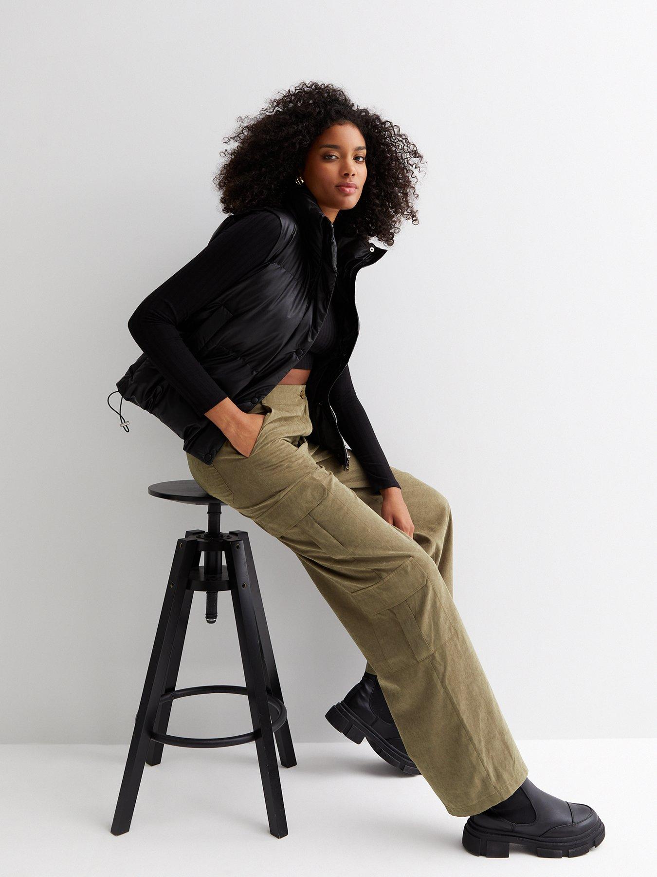 New look 2025 khaki trousers