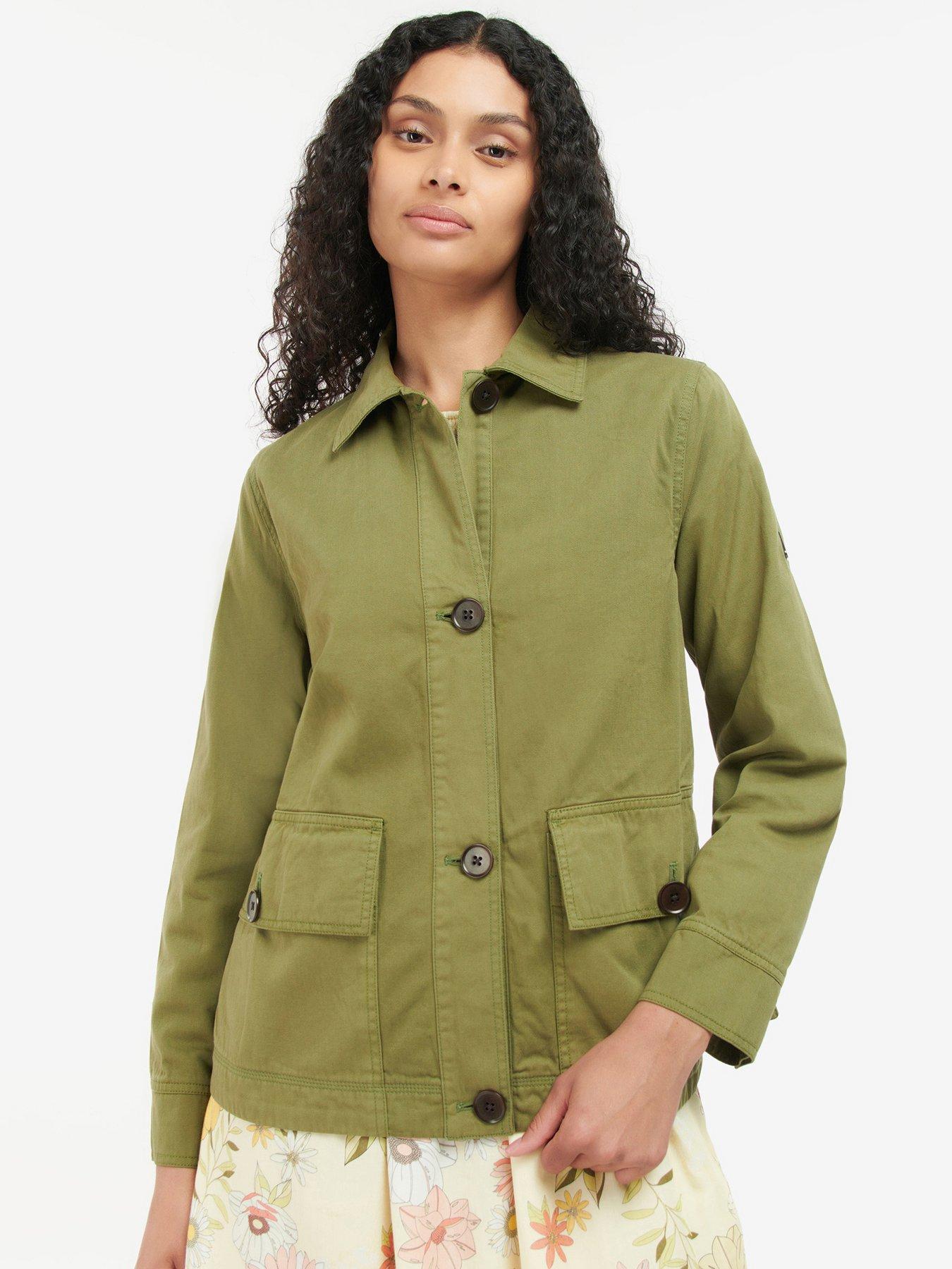 Womens barbour deals utility jacket