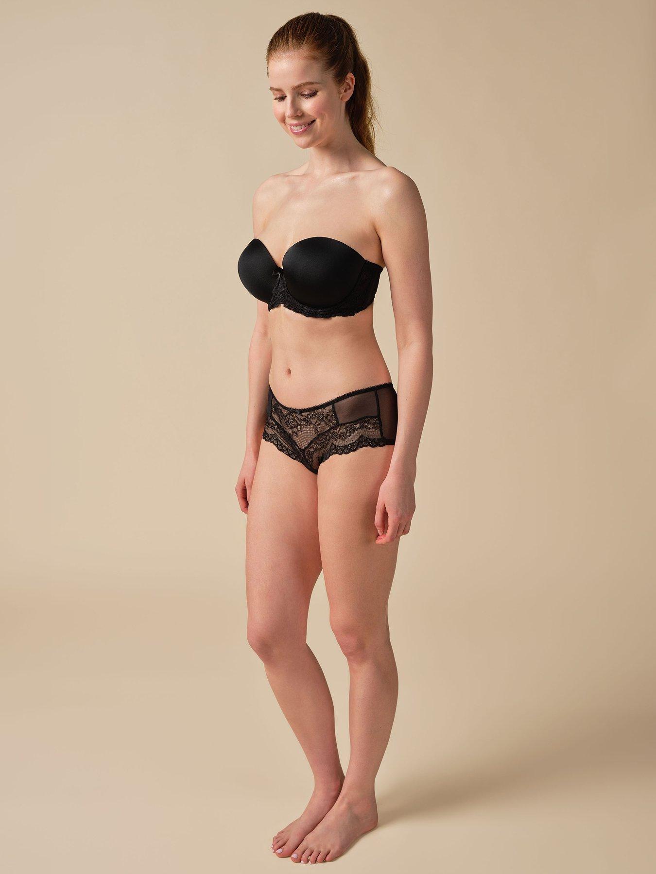 Image 2 of 6 of Gossard Superboost Lace Multiway Strapless Bra - Black