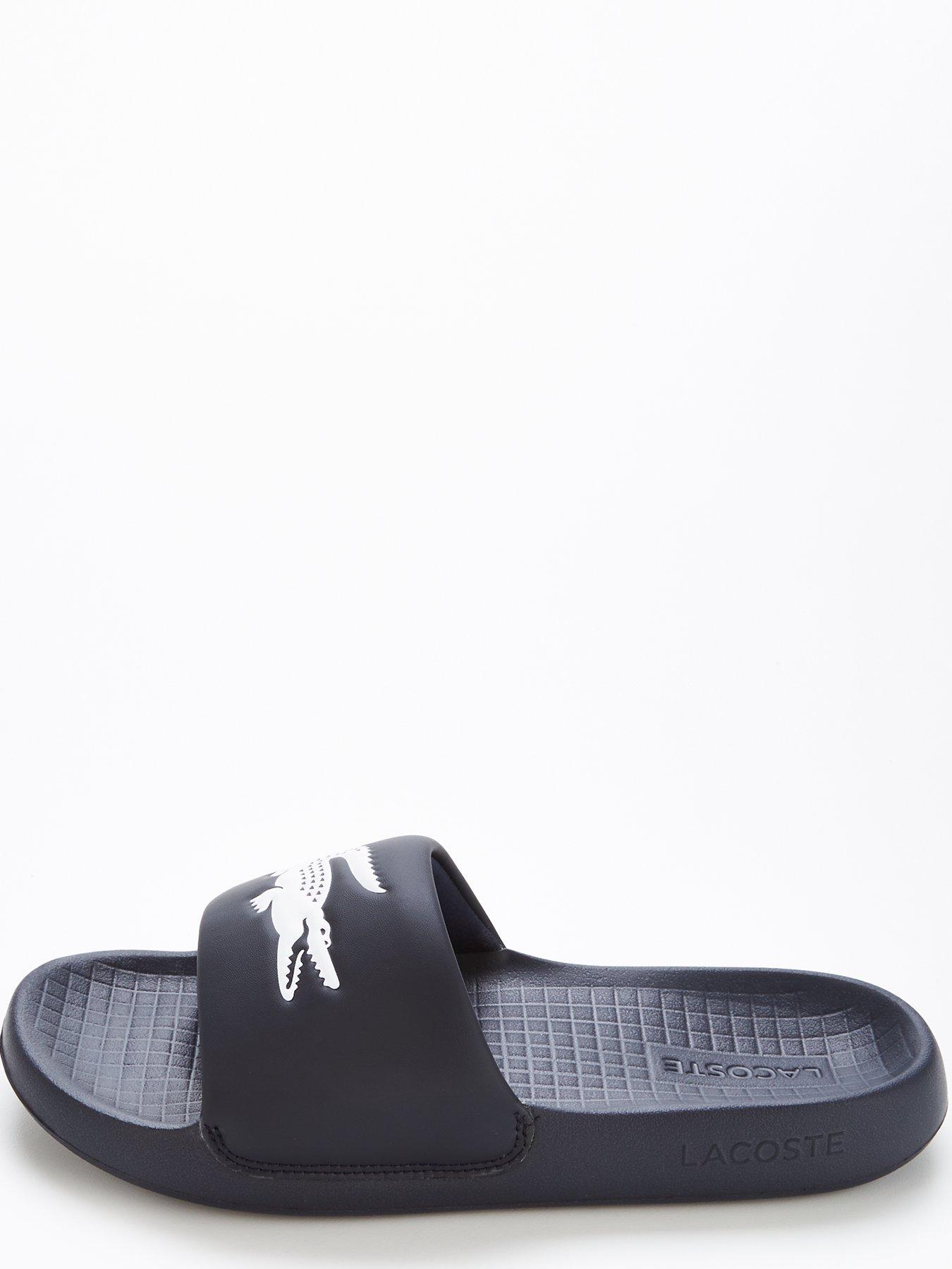 Lacoste Serve Slide 1.0 - Navy | very.co.uk