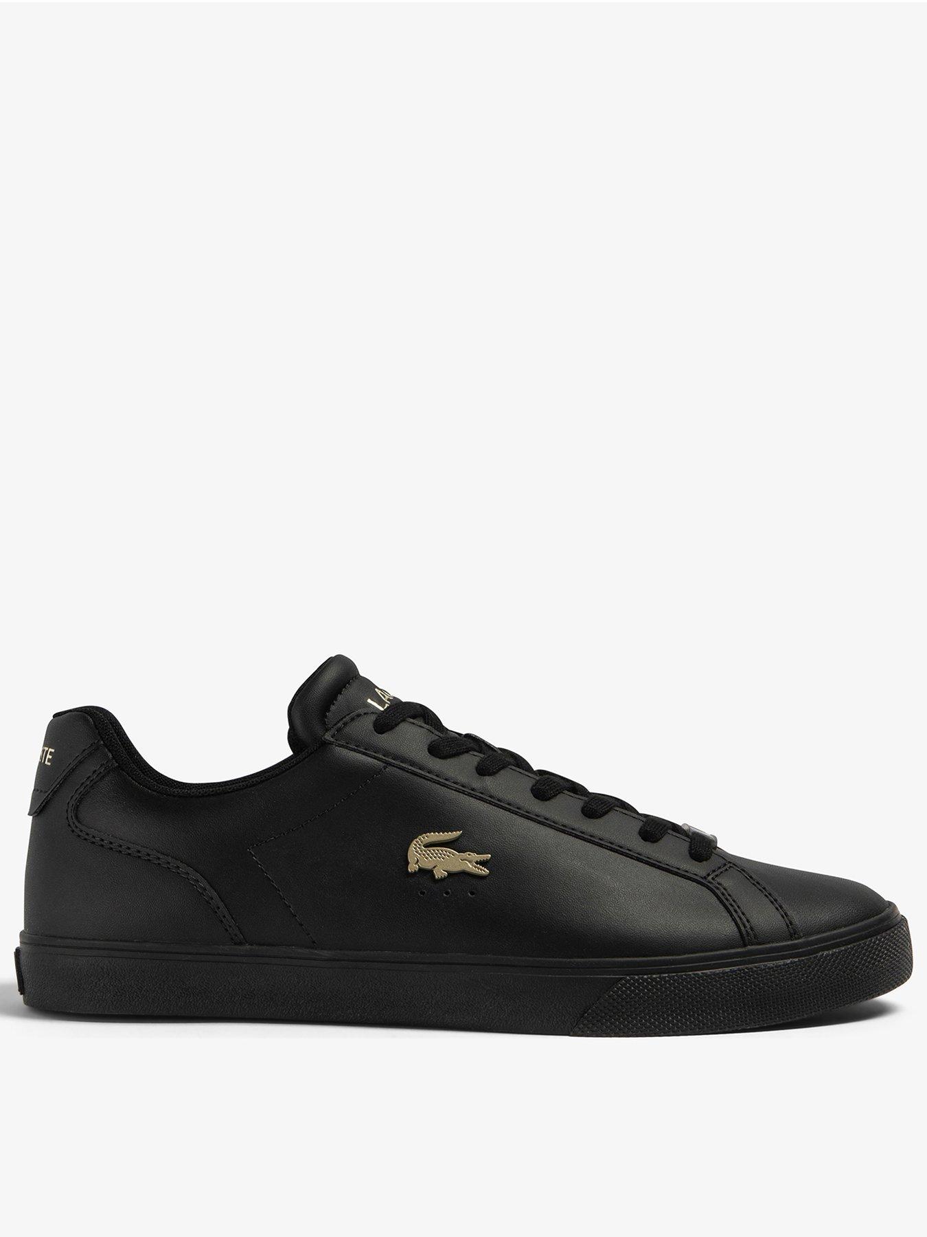 Lacoste lerond deals navy leather