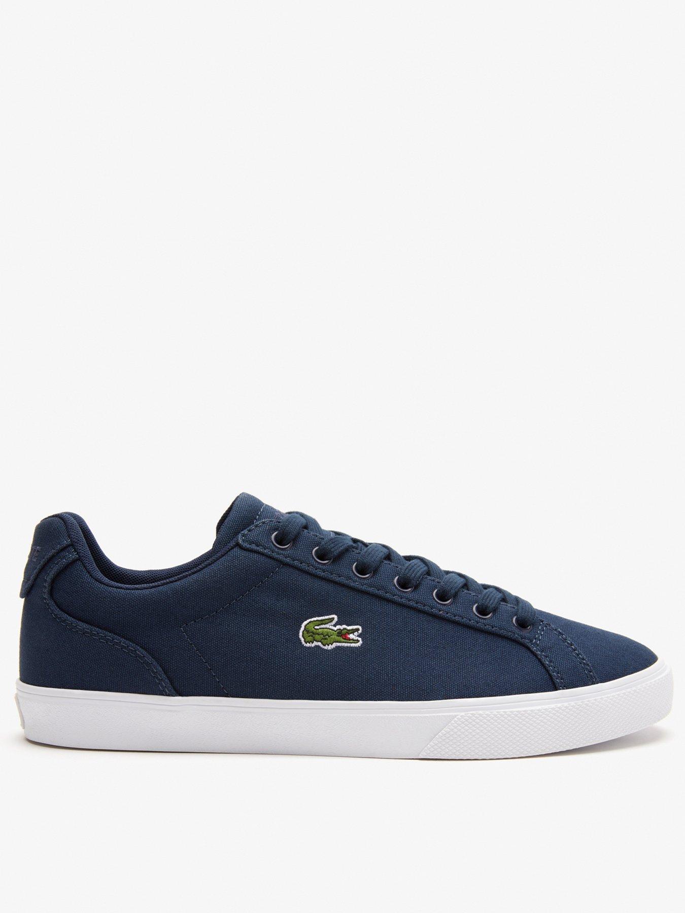 Lacoste Lerond Pro Bl 123 Trainer - Navy | very.co.uk