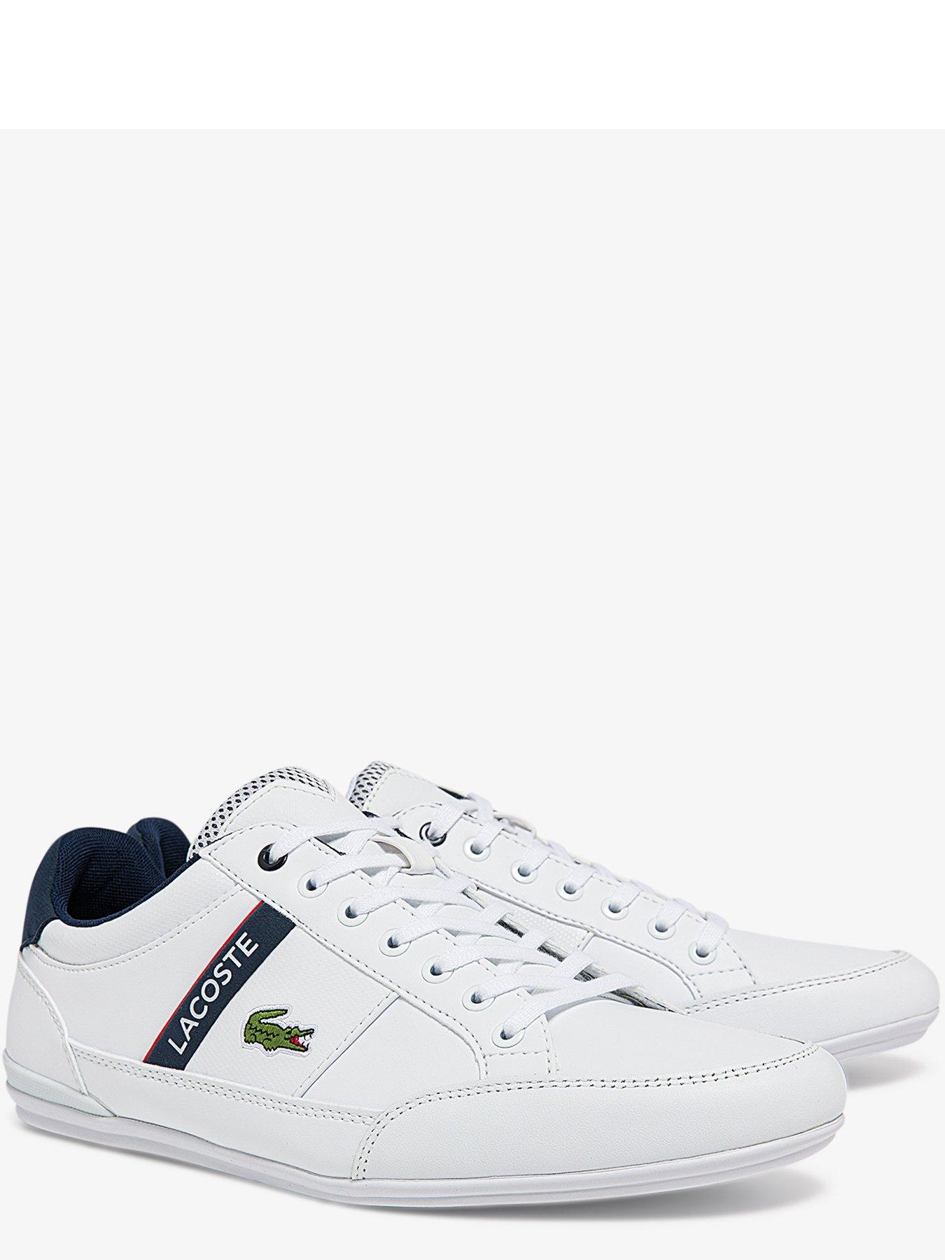 Lacoste chaymon trainers deals white