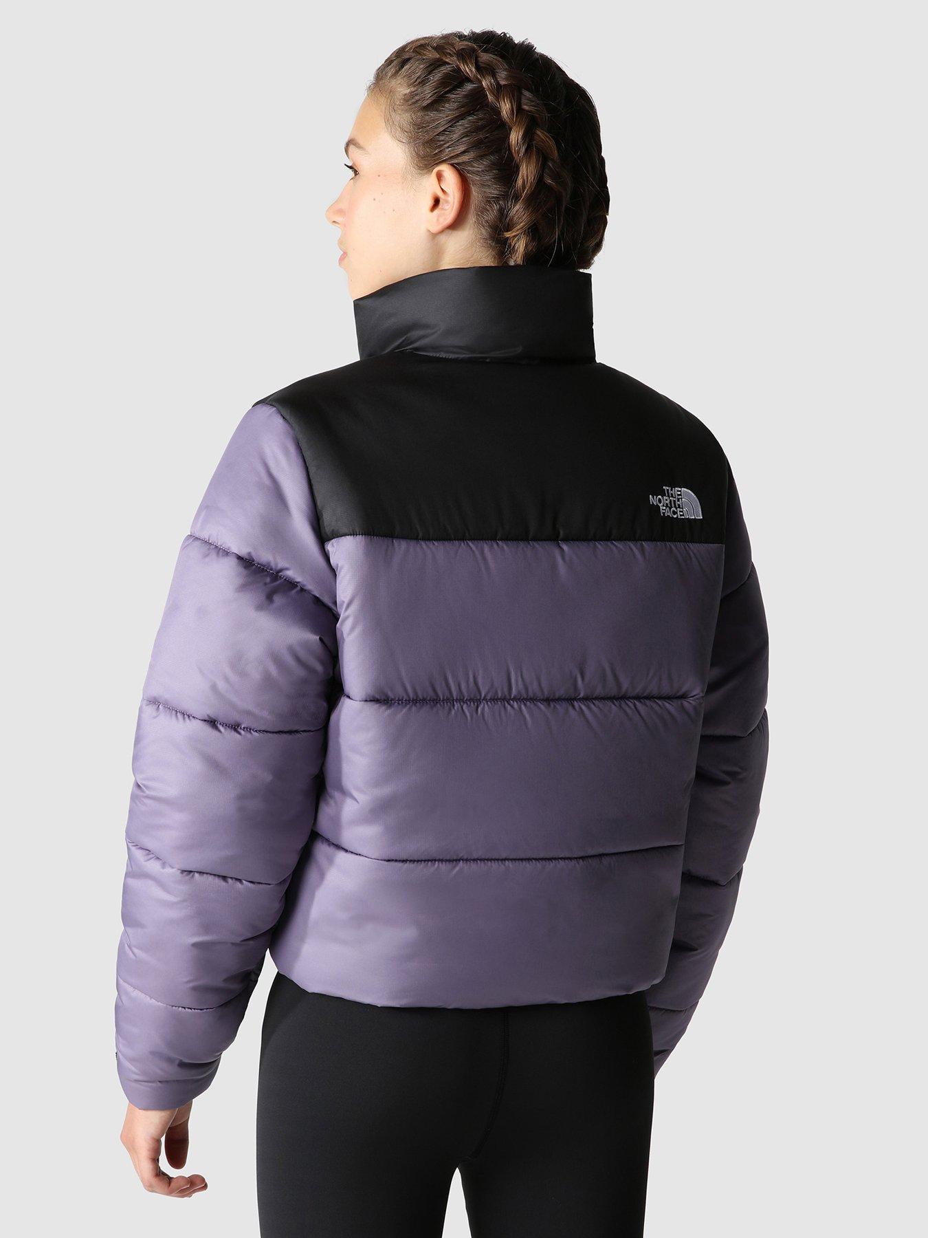 THE NORTH FACE Cropped Saikuru Jacket - Purple | very.co.uk