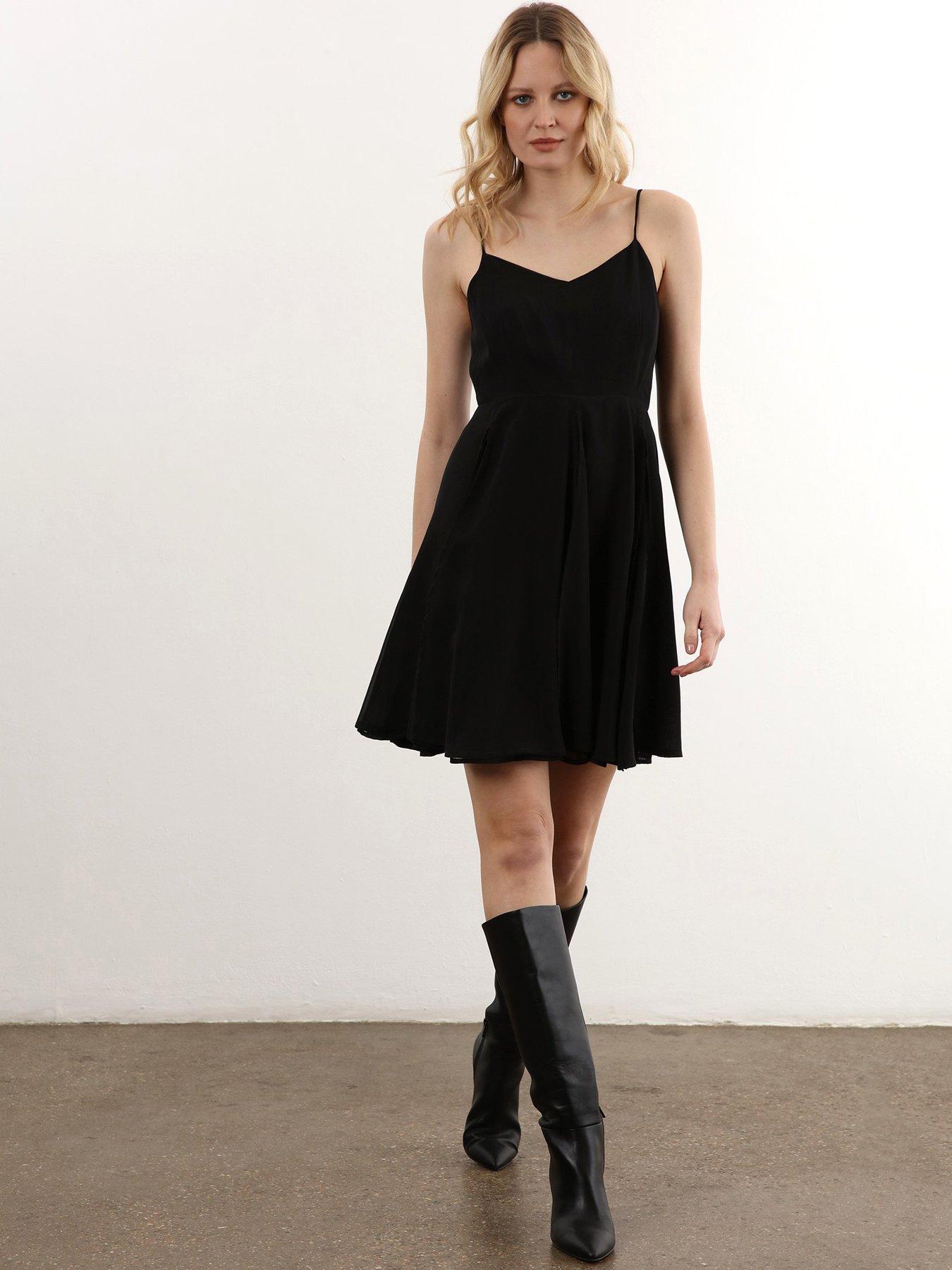 undefined Jewel Mini Dress - Black