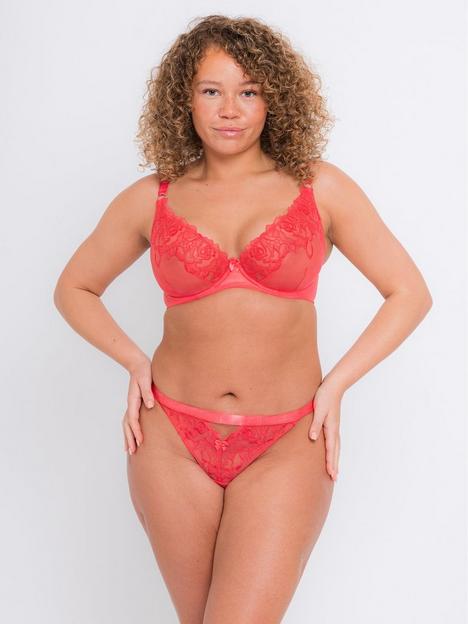 curvy-kate-stand-out-scooped-plunge-bra-red