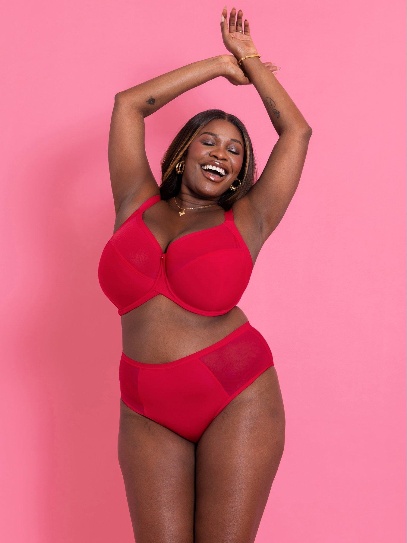 Curvy Kate Wonderfully Full Cup Balcony Bra - Red