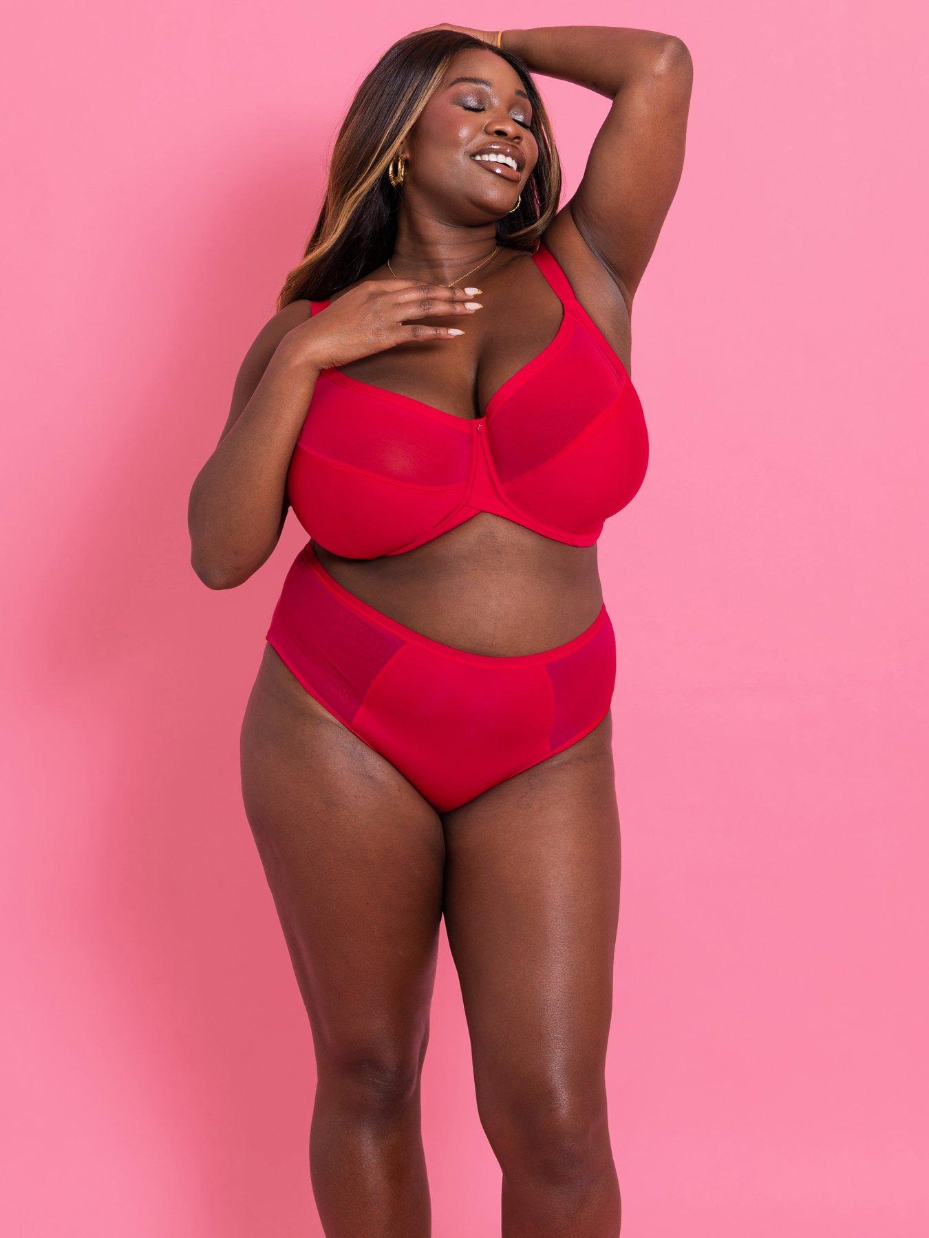 Curvy Kate Wonderfully Full Cup Balcony Bra - Red