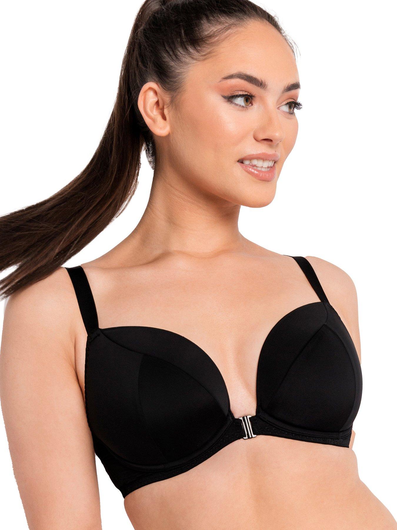 Curvy Kate Superplunge Kiss Padded Plunge Bra - Black