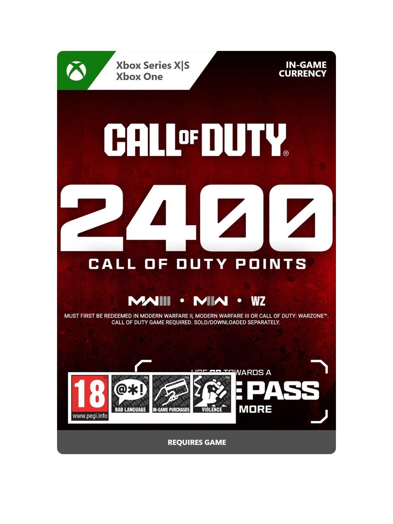 Xbox Call of Duty: Modern Warfare II - 2,400 Points | Very.co.uk