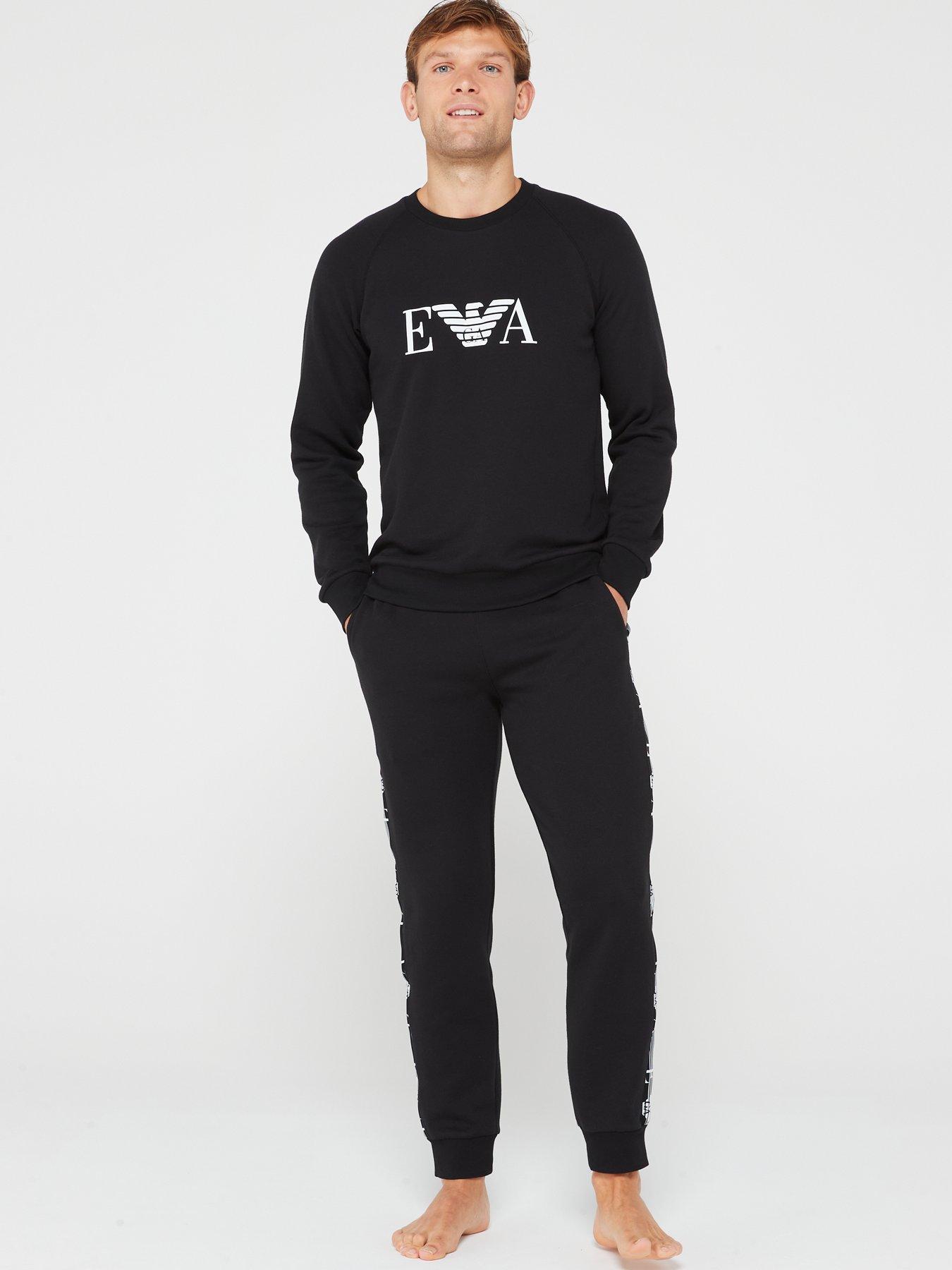Loungewear Sweater Joggers set Black