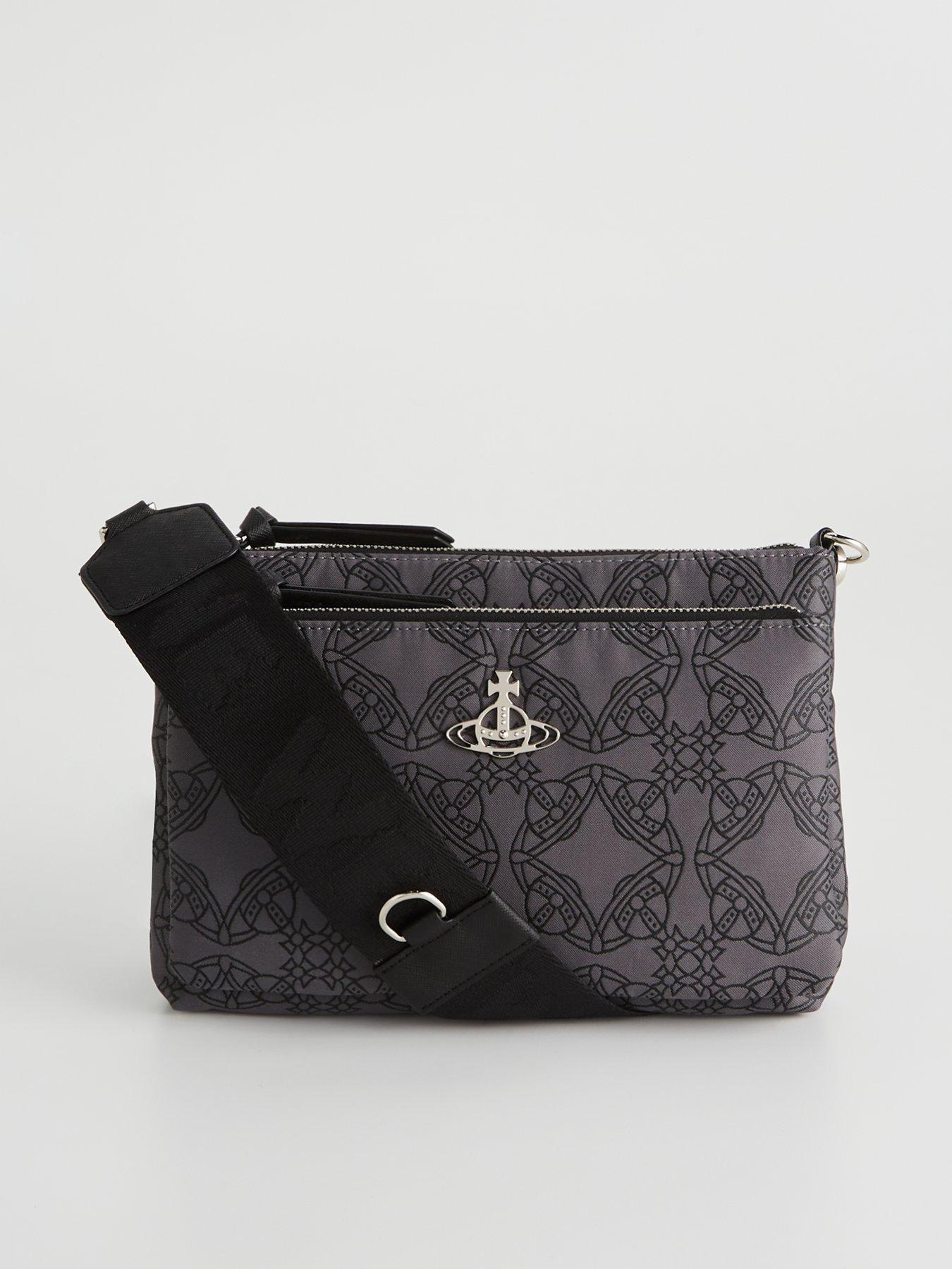 Penny DB Pouch Cross body Bag Black Grey