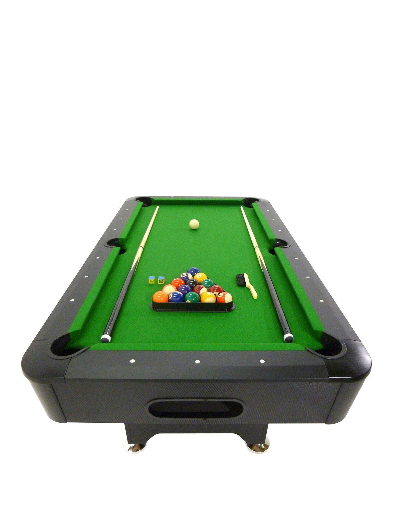 Viavito PT200 6ft Pool Table Adjustable Feet for Level Playing Surface With Accessories very