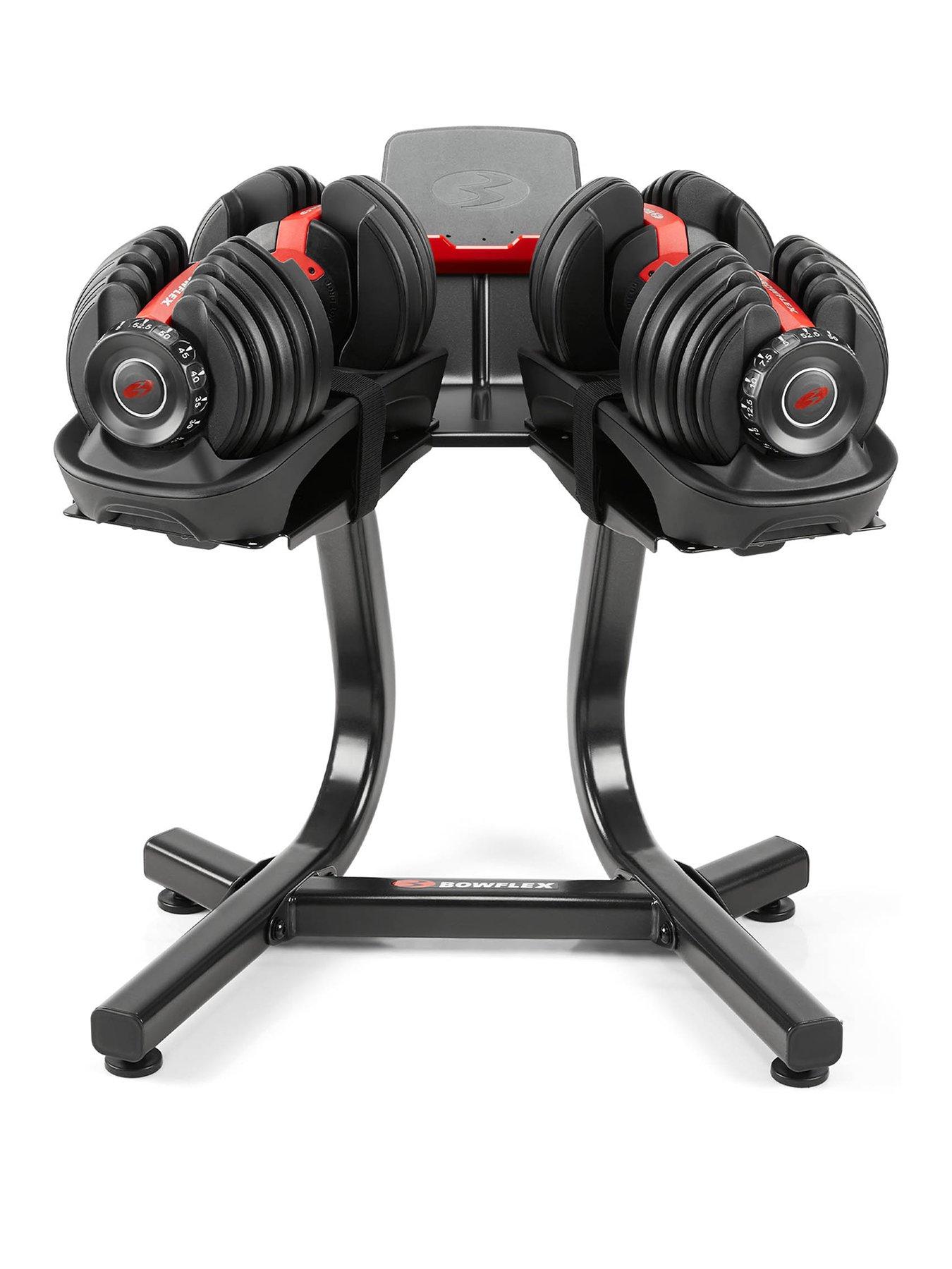 Bowflex Selecttech 552I Adjustable Dumbbell Set With Stand