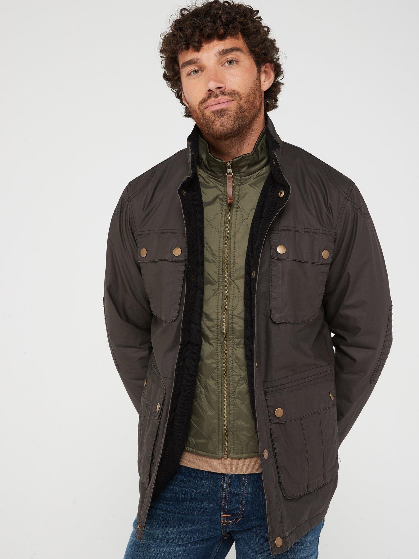 Barbour oyster wax sales jacket