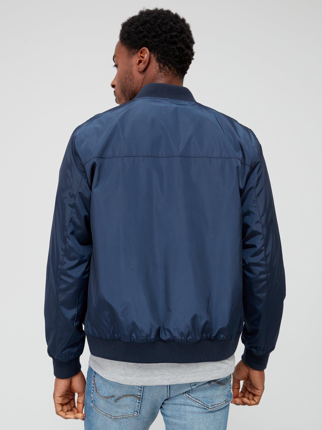 Long bomber deals jacket mens