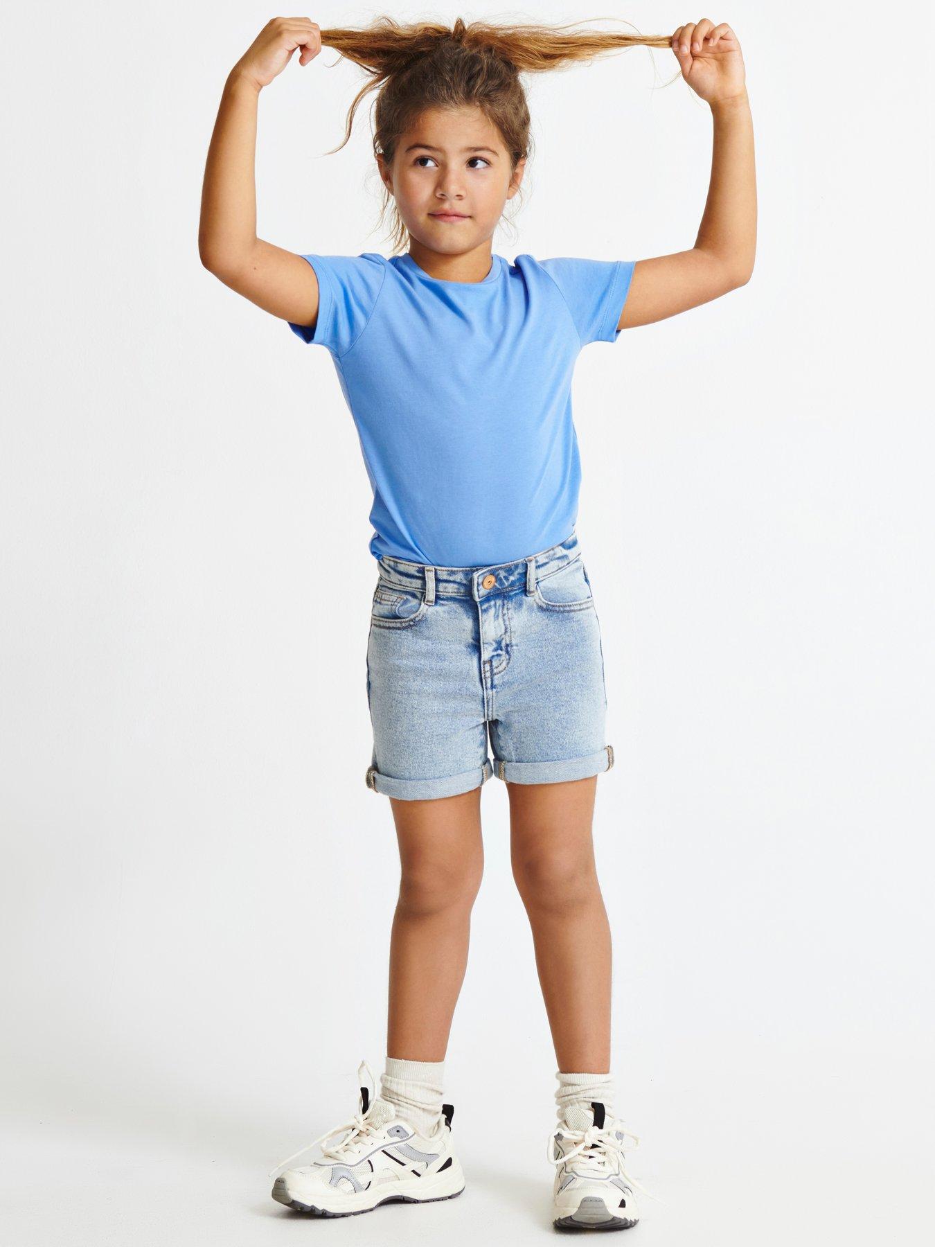 Kids girls hot sale denim shorts