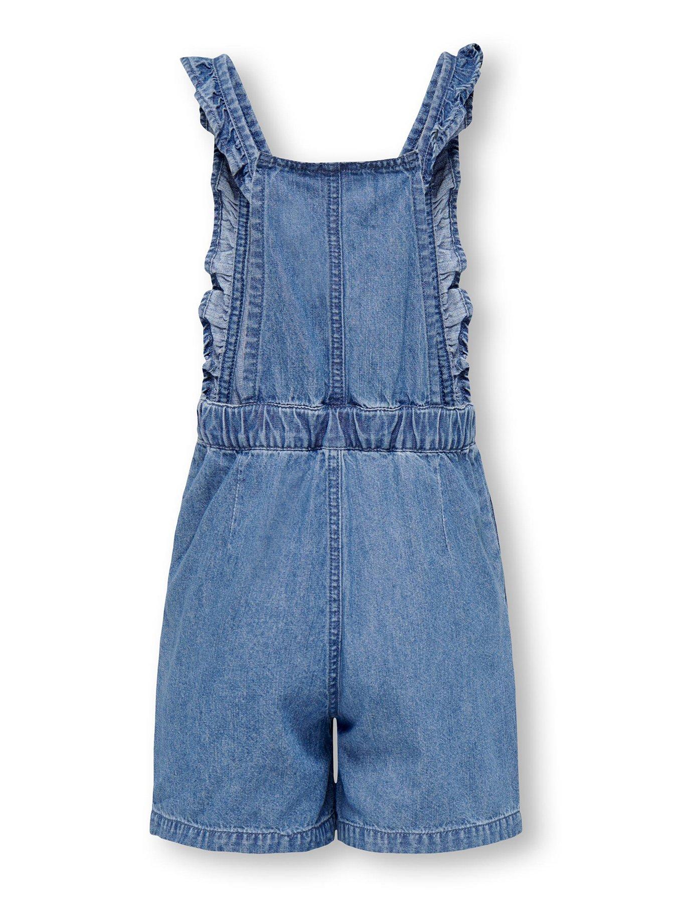 KIDS PLAYSUIT WITH FRILL SLEEVE 12-14 HONEY HONEY main image 1