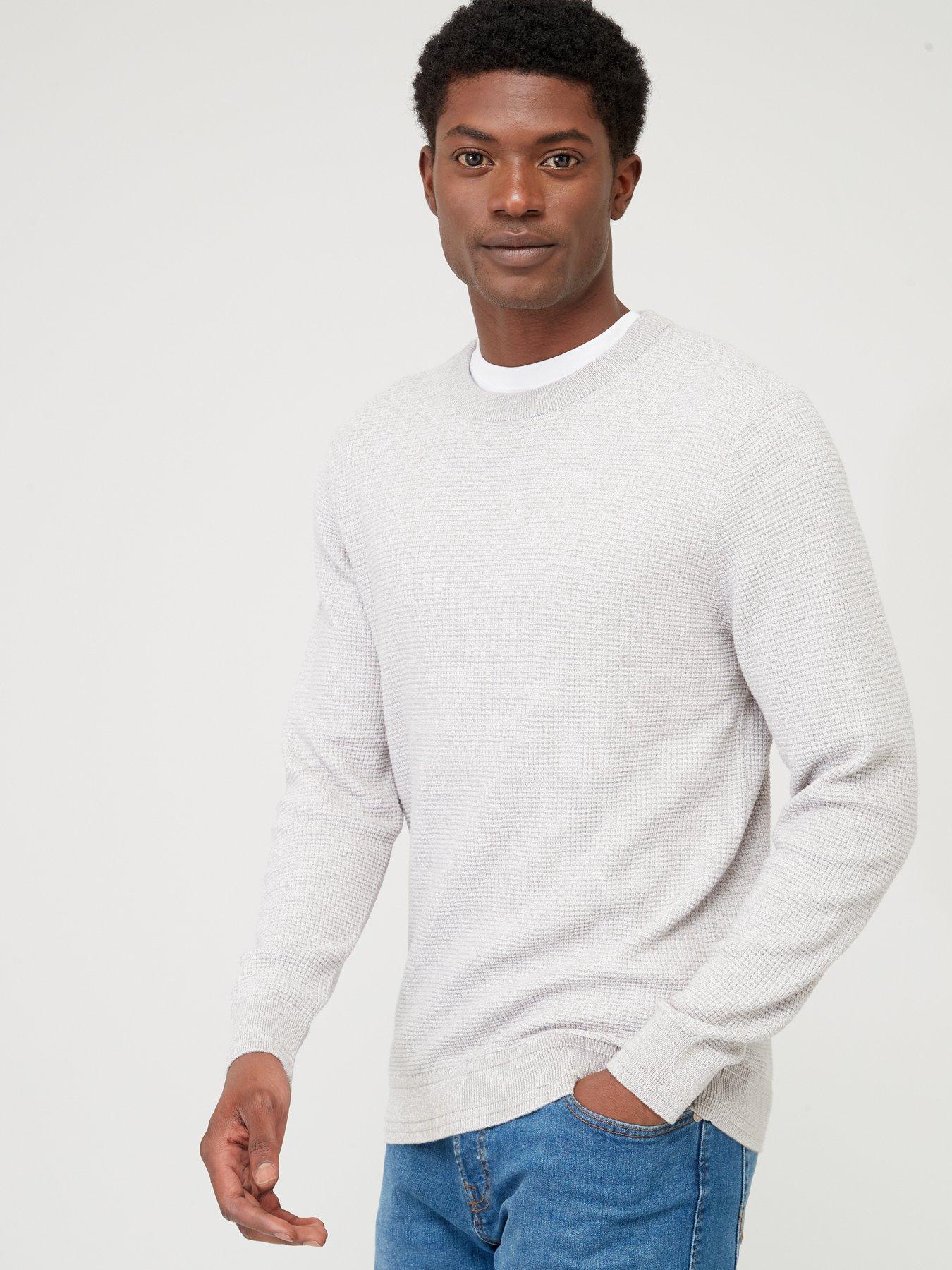 Light grey sweater clearance mens