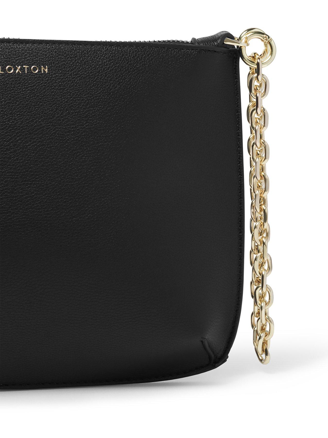 Katie Loxton Astrid Chain Clutch Black very.co.uk
