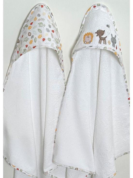 stillFront image of silvercloud-treetops-2-pack-hooded-cuddle-robe